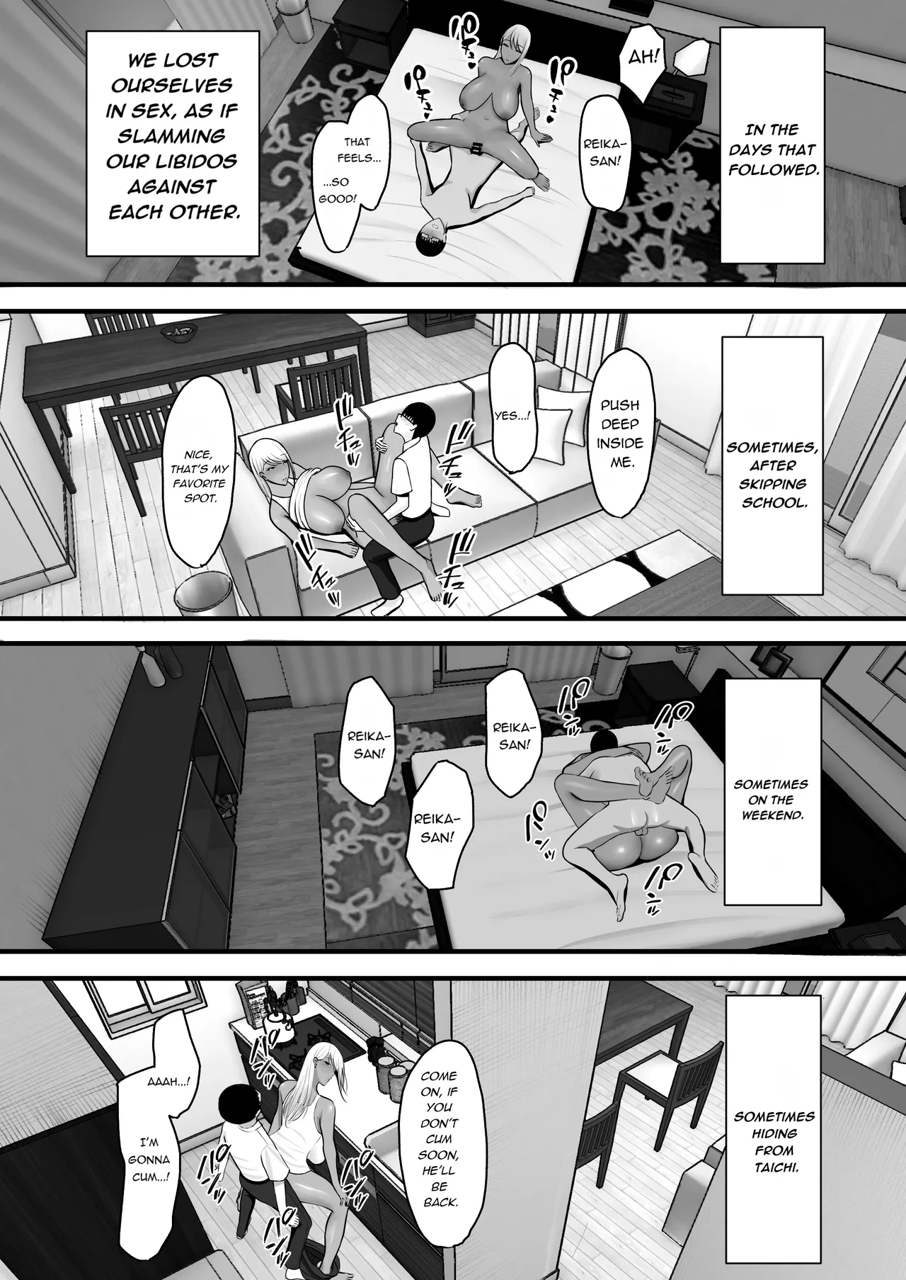 [Yutamaro (Nitake Yutamaro)]Gal Mama SeFri - GAL MOTHER SEX FRIEND[English] [SnowDogScripts] [Digital] Page 43