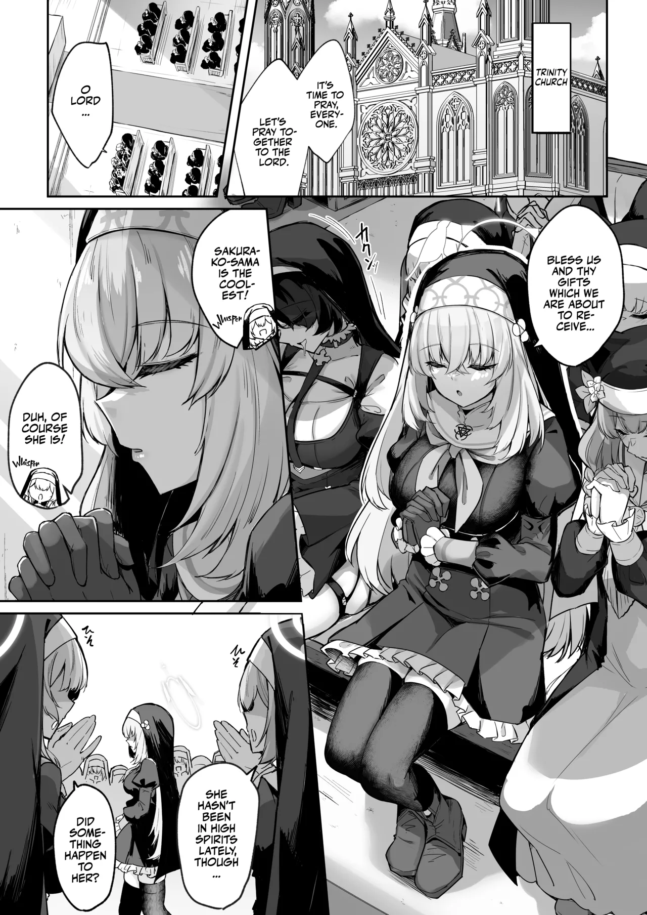 [Tiusan Kingdom (Kazamitiu)]Sakura no Sanbika | Sakura's Hymn(Blue Archive) [English] [Team Rabu2] [Digital] Page 2