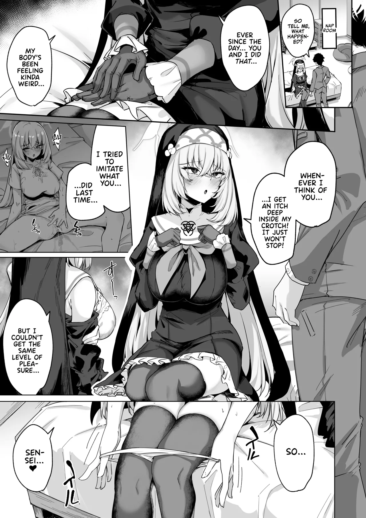 [Tiusan Kingdom (Kazamitiu)]Sakura no Sanbika | Sakura's Hymn(Blue Archive) [English] [Team Rabu2] [Digital] Page 24