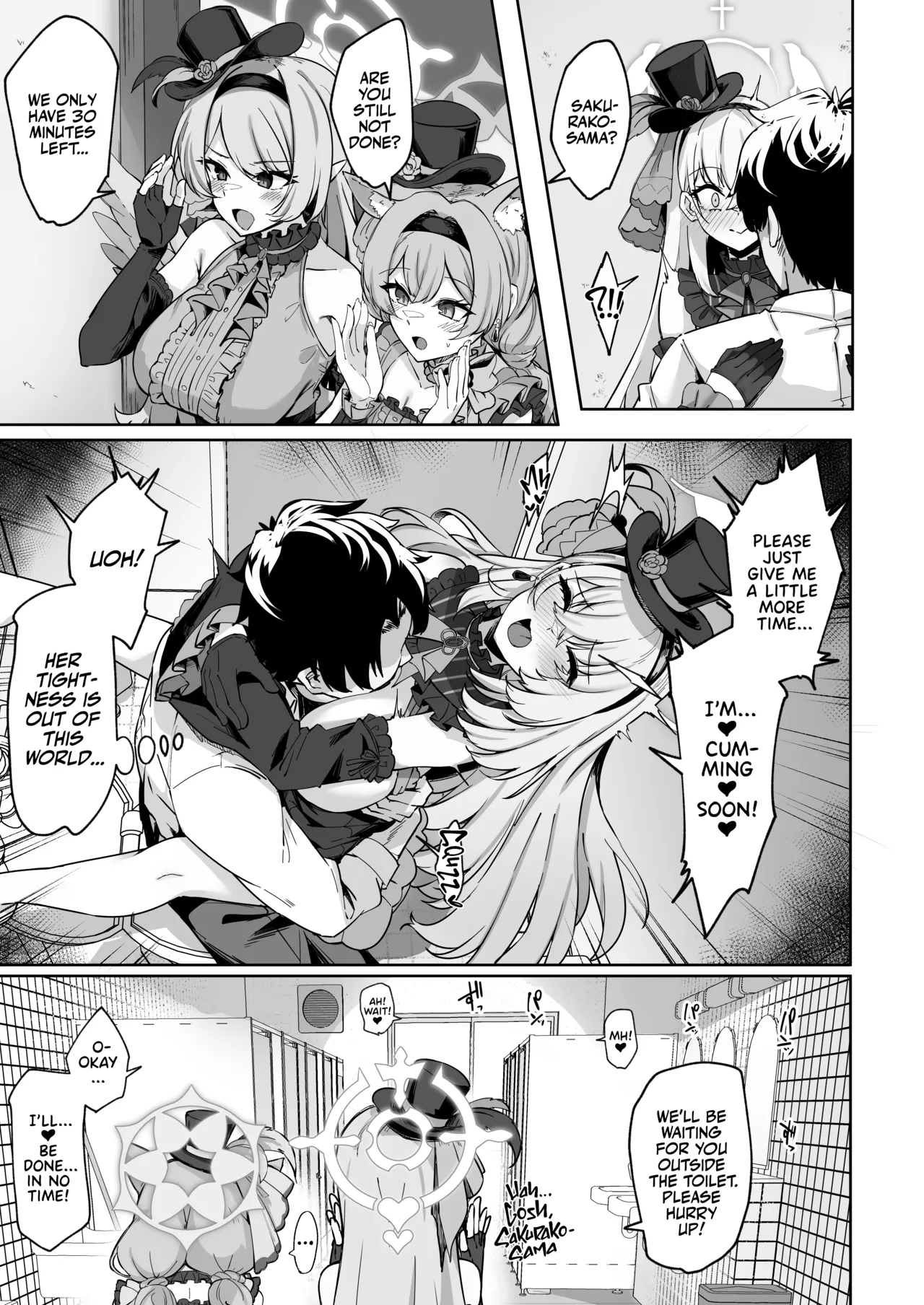 [Tiusan Kingdom (Kazamitiu)]Sakura no Sanbika | Sakura's Hymn(Blue Archive) [English] [Team Rabu2] [Digital] Page 46