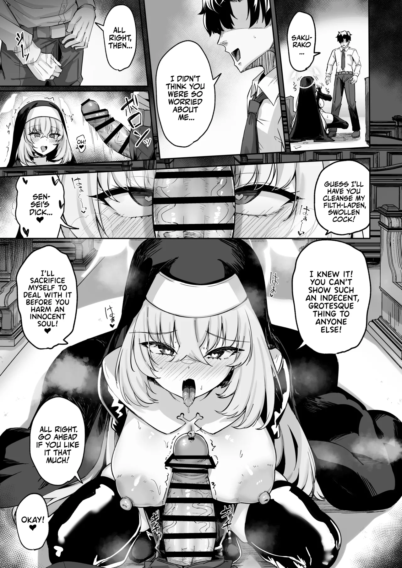 [Tiusan Kingdom (Kazamitiu)]Sakura no Sanbika | Sakura's Hymn(Blue Archive) [English] [Team Rabu2] [Digital] Page 50