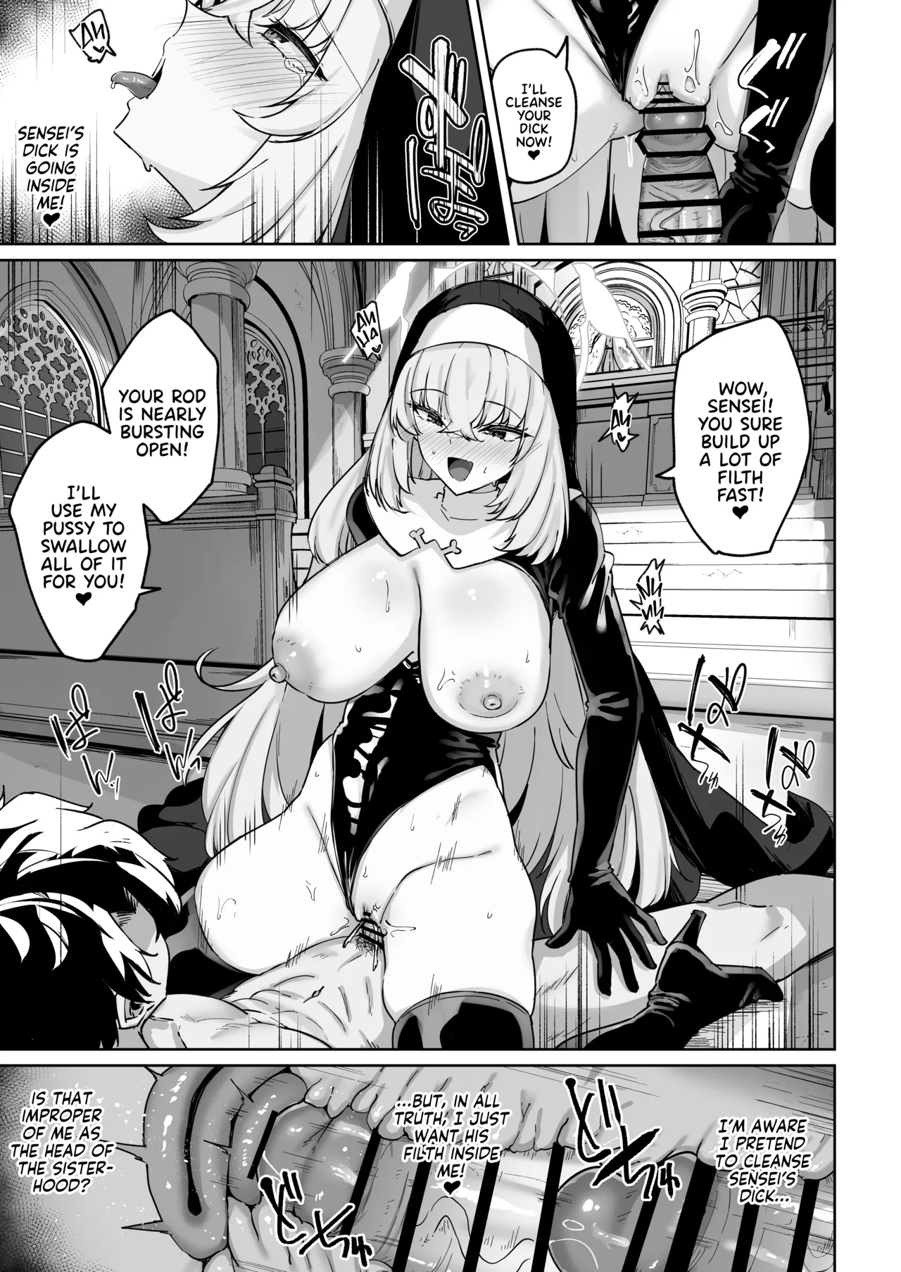 [Tiusan Kingdom (Kazamitiu)]Sakura no Sanbika | Sakura's Hymn(Blue Archive) [English] [Team Rabu2] [Digital] Page 52