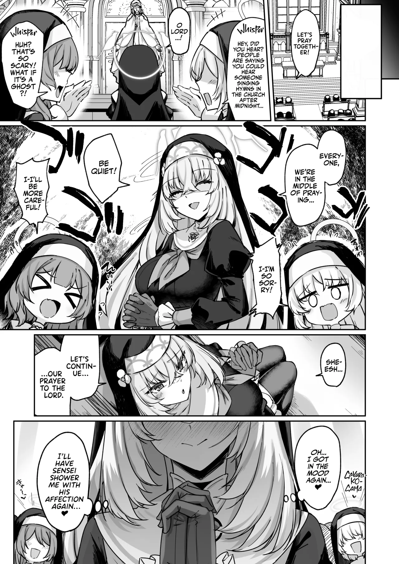 [Tiusan Kingdom (Kazamitiu)]Sakura no Sanbika | Sakura's Hymn(Blue Archive) [English] [Team Rabu2] [Digital] Page 62