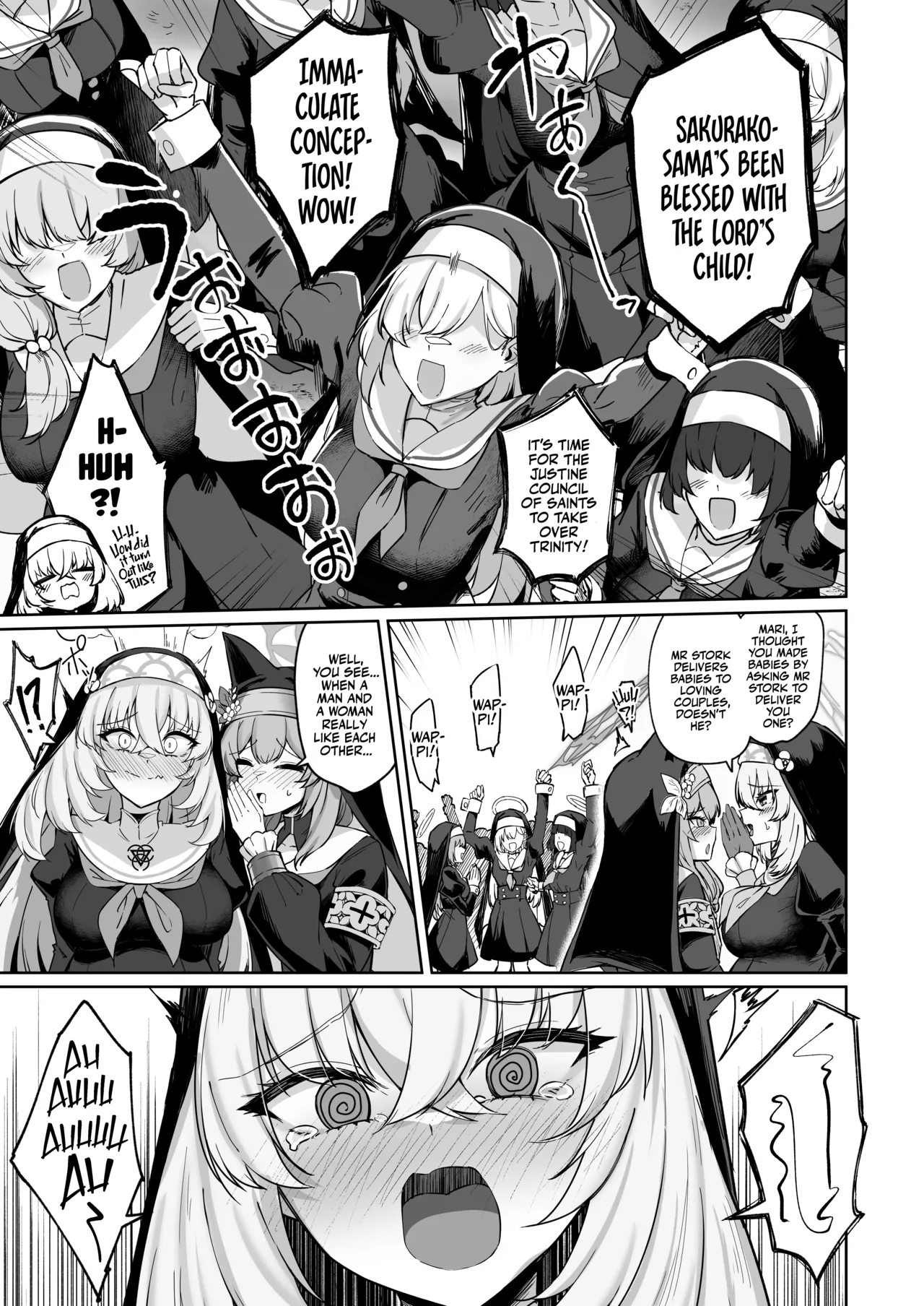[Tiusan Kingdom (Kazamitiu)]Sakura no Sanbika | Sakura's Hymn(Blue Archive) [English] [Team Rabu2] [Digital] Page 65
