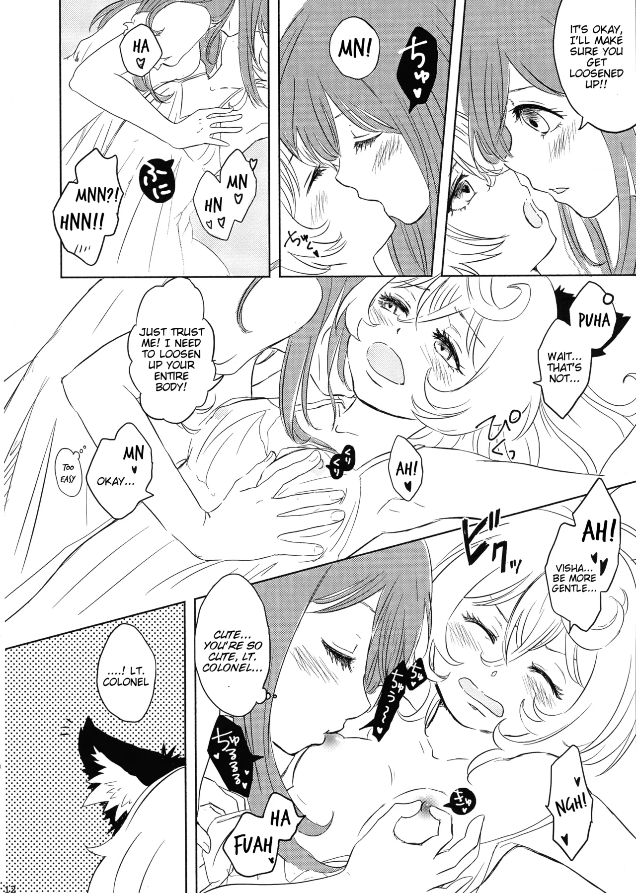 (Akihabara Chou Doujinsai) [LONGTAIL (Miso)]BONBON=CAT(Youjo Senki) [English] Page 11