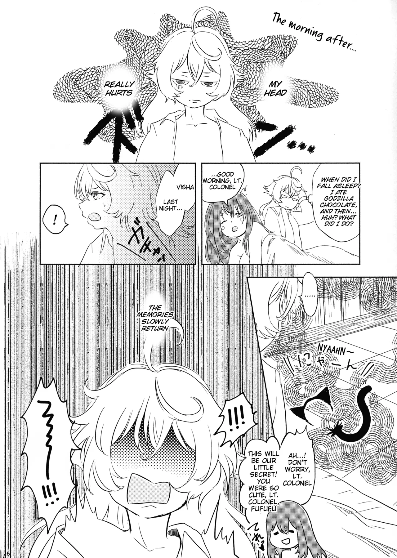 (Akihabara Chou Doujinsai) [LONGTAIL (Miso)]BONBON=CAT(Youjo Senki) [English] Page 24
