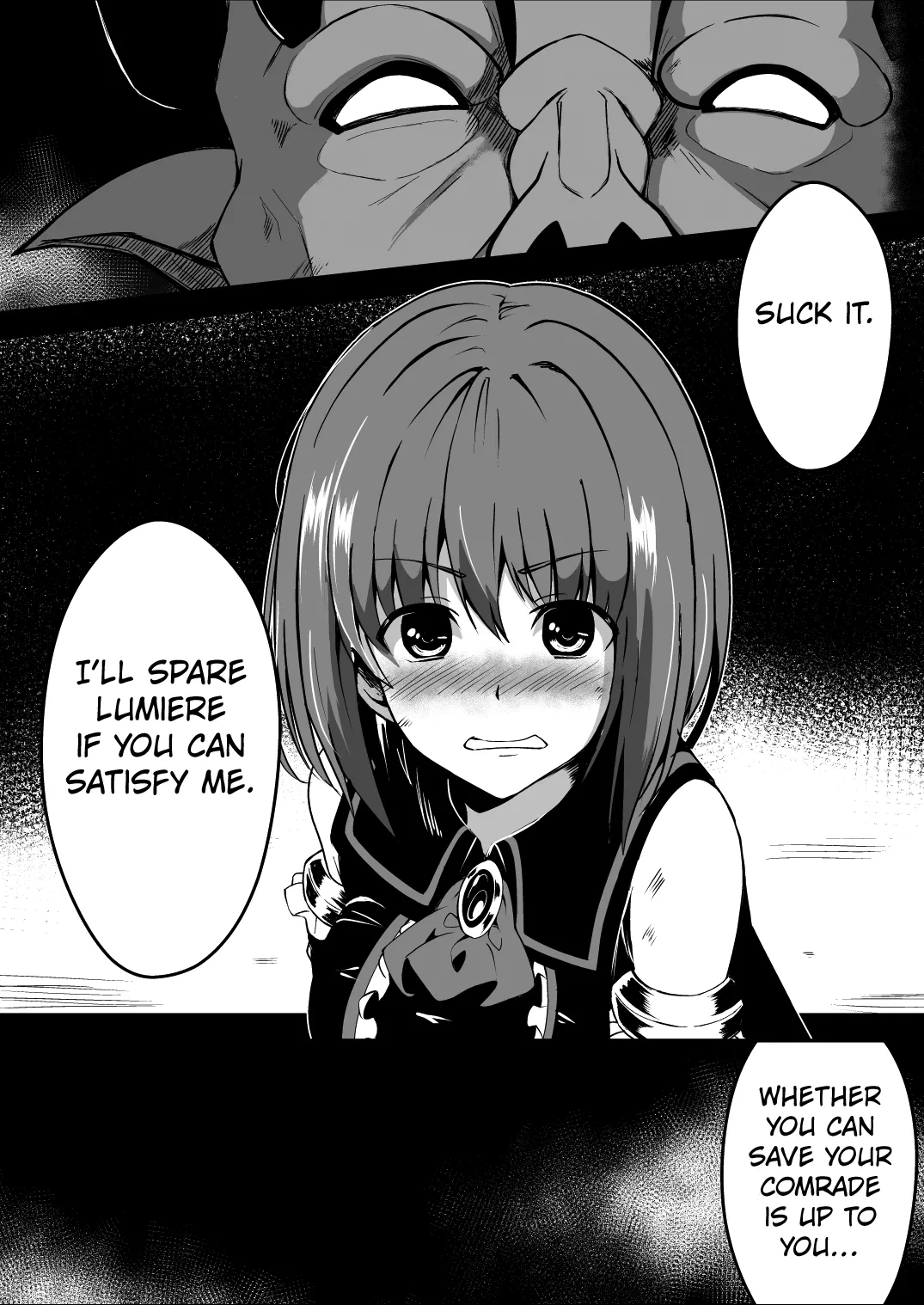 [Milk Dipper]Rankou Tenshi Arutemisu ~ Nakama o Toraware Akuma ni Okasa Reta Shōjo no Matsuro ~[English] [Kuraudo] Page 15