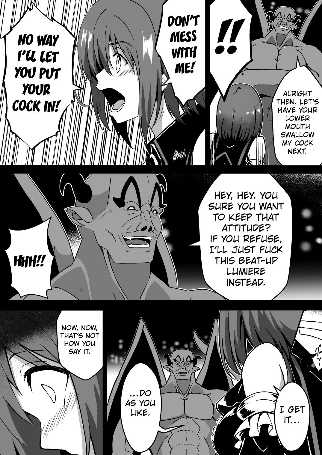 [Milk Dipper]Rankou Tenshi Arutemisu ~ Nakama o Toraware Akuma ni Okasa Reta Shōjo no Matsuro ~[English] [Kuraudo] Page 21