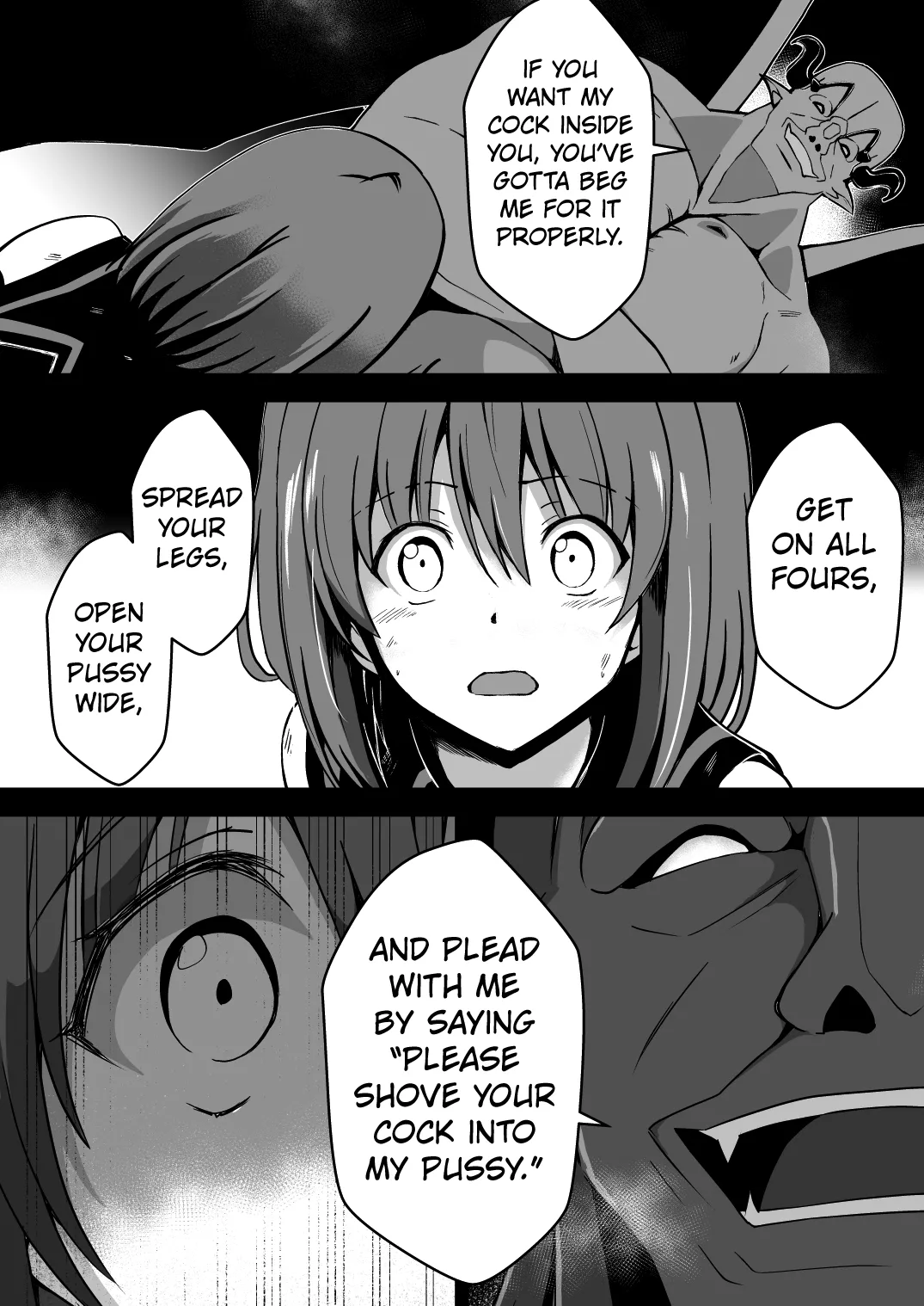 [Milk Dipper]Rankou Tenshi Arutemisu ~ Nakama o Toraware Akuma ni Okasa Reta Shōjo no Matsuro ~[English] [Kuraudo] Page 22