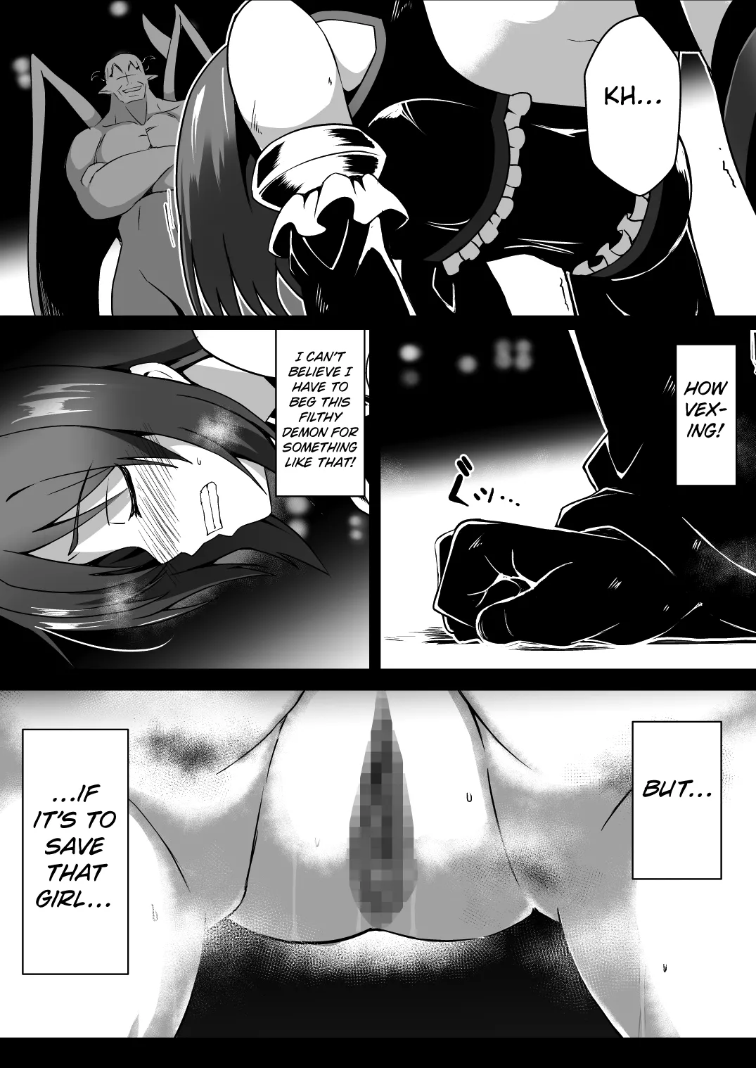 [Milk Dipper]Rankou Tenshi Arutemisu ~ Nakama o Toraware Akuma ni Okasa Reta Shōjo no Matsuro ~[English] [Kuraudo] Page 23