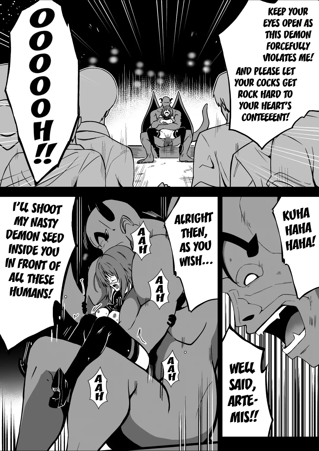 [Milk Dipper]Rankou Tenshi Arutemisu ~ Nakama o Toraware Akuma ni Okasa Reta Shōjo no Matsuro ~[English] [Kuraudo] Page 35