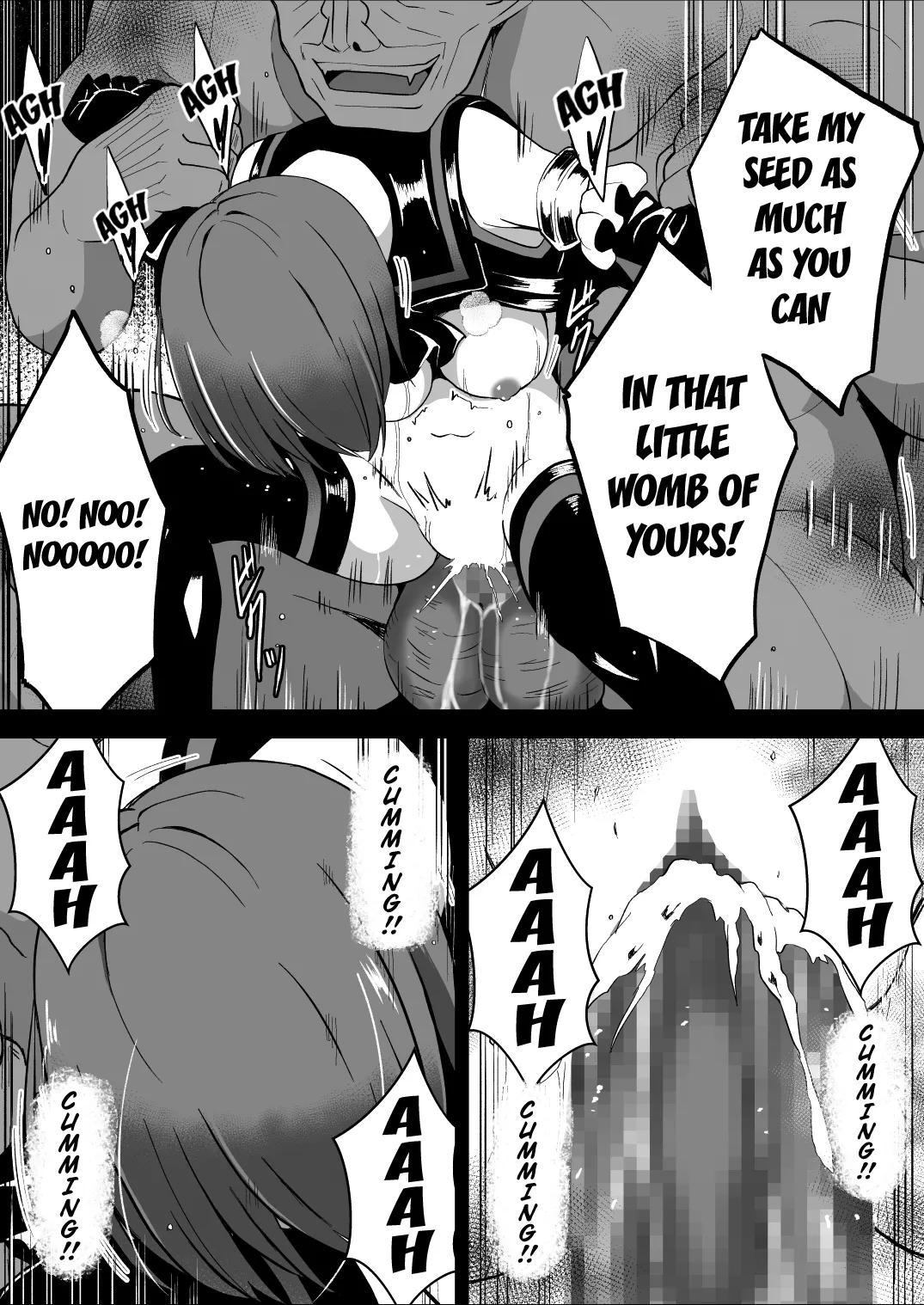 [Milk Dipper]Rankou Tenshi Arutemisu ~ Nakama o Toraware Akuma ni Okasa Reta Shōjo no Matsuro ~[English] [Kuraudo] Page 36