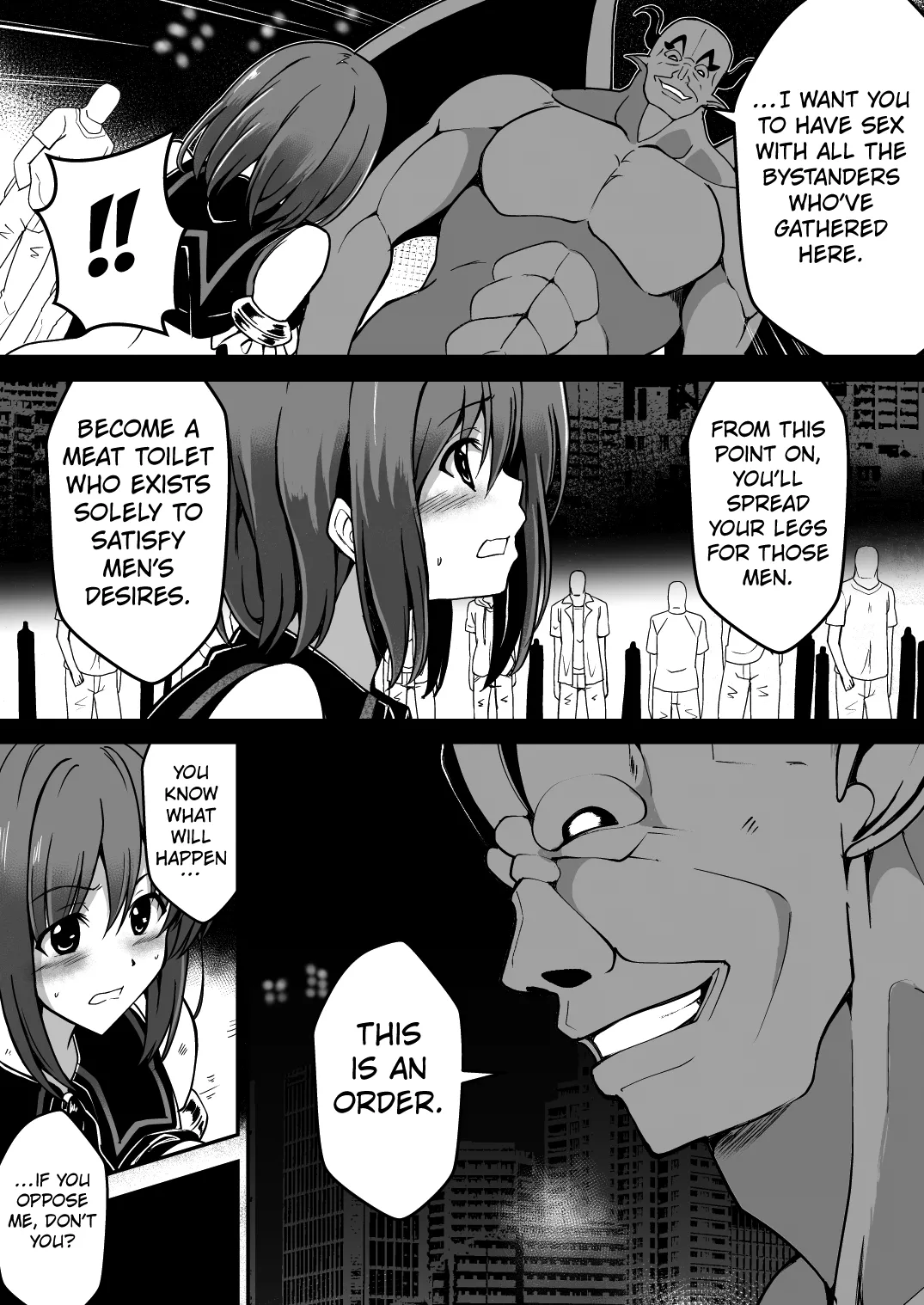 [Milk Dipper]Rankou Tenshi Arutemisu ~ Nakama o Toraware Akuma ni Okasa Reta Shōjo no Matsuro ~[English] [Kuraudo] Page 40