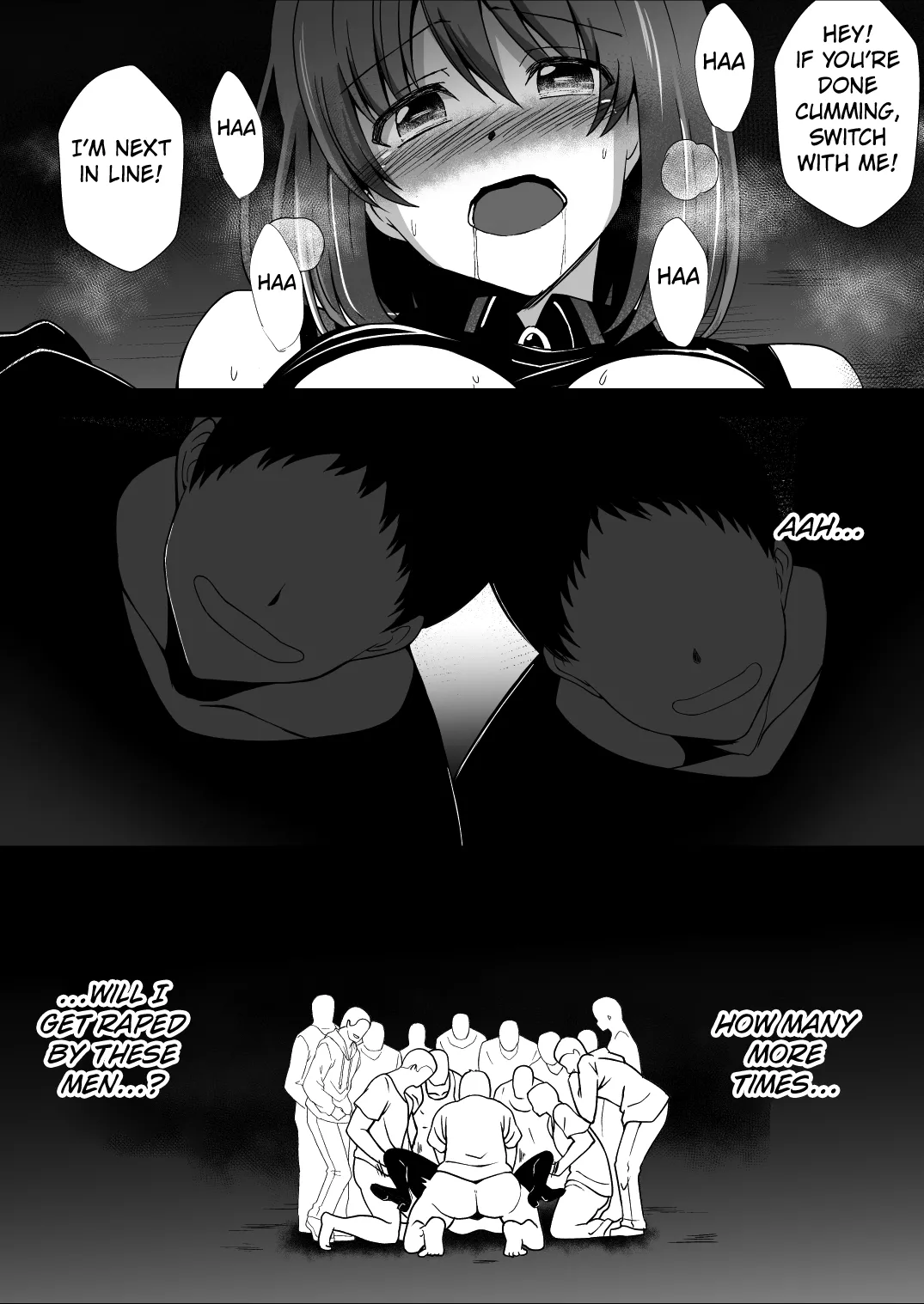 [Milk Dipper]Rankou Tenshi Arutemisu ~ Nakama o Toraware Akuma ni Okasa Reta Shōjo no Matsuro ~[English] [Kuraudo] Page 50
