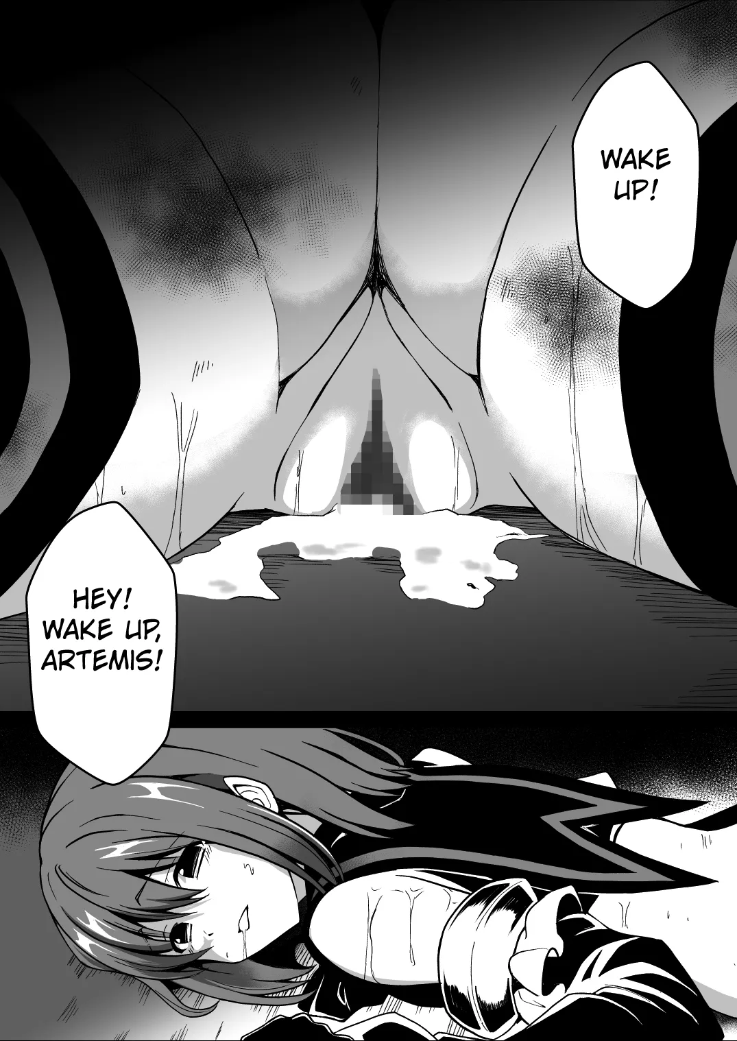 [Milk Dipper]Rankou Tenshi Arutemisu ~ Nakama o Toraware Akuma ni Okasa Reta Shōjo no Matsuro ~[English] [Kuraudo] Page 52