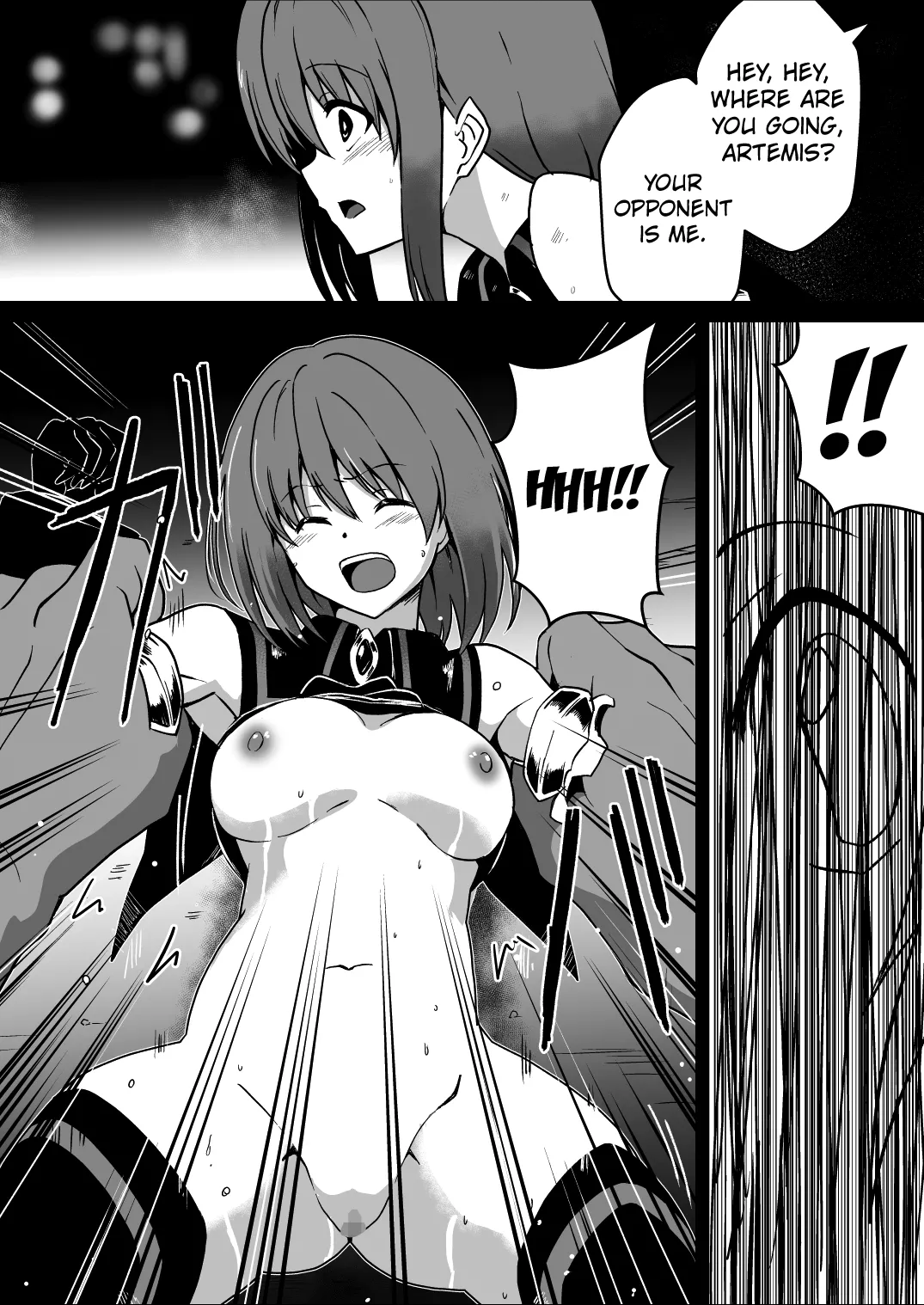 [Milk Dipper]Rankou Tenshi Arutemisu ~ Nakama o Toraware Akuma ni Okasa Reta Shōjo no Matsuro ~[English] [Kuraudo] Page 57
