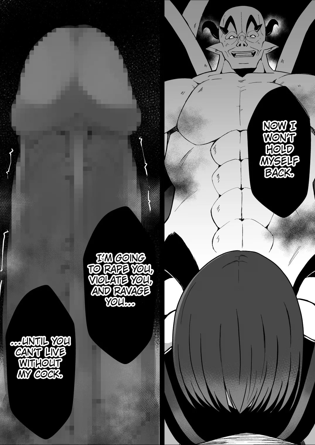 [Milk Dipper]Rankou Tenshi Arutemisu ~ Nakama o Toraware Akuma ni Okasa Reta Shōjo no Matsuro ~[English] [Kuraudo] Page 59
