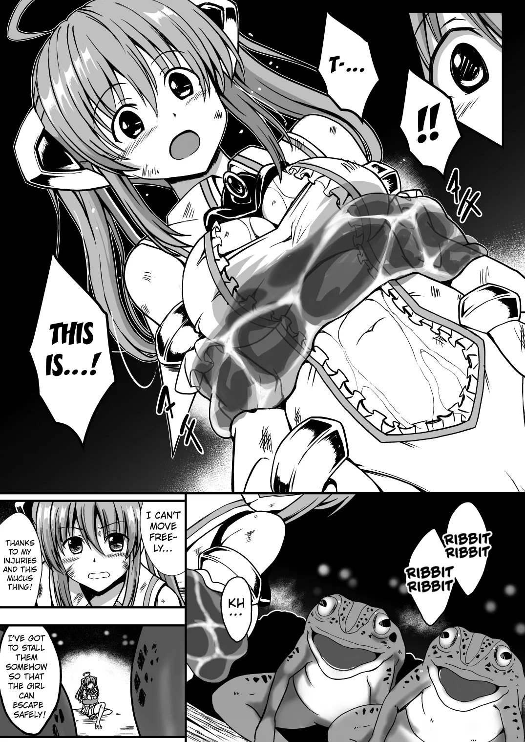 [Milk Dipper]Rankou Tenshi Lumiere ~Kaeru ni Okasare Naedoko ni Sareta Shoujo no Matsuro~[English] [Kuraudo] Page 11