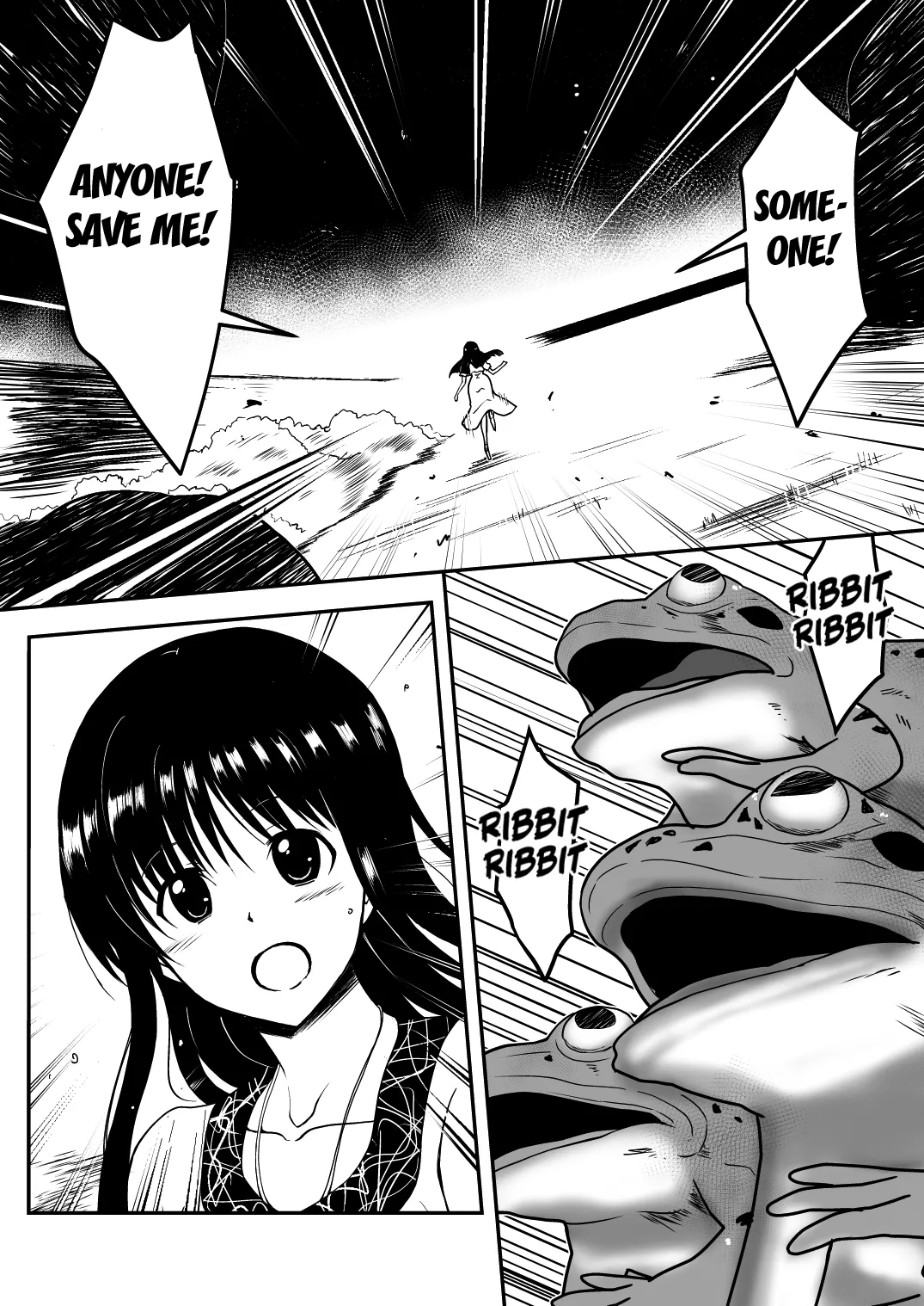 [Milk Dipper]Rankou Tenshi Lumiere ~Kaeru ni Okasare Naedoko ni Sareta Shoujo no Matsuro~[English] [Kuraudo] Page 2