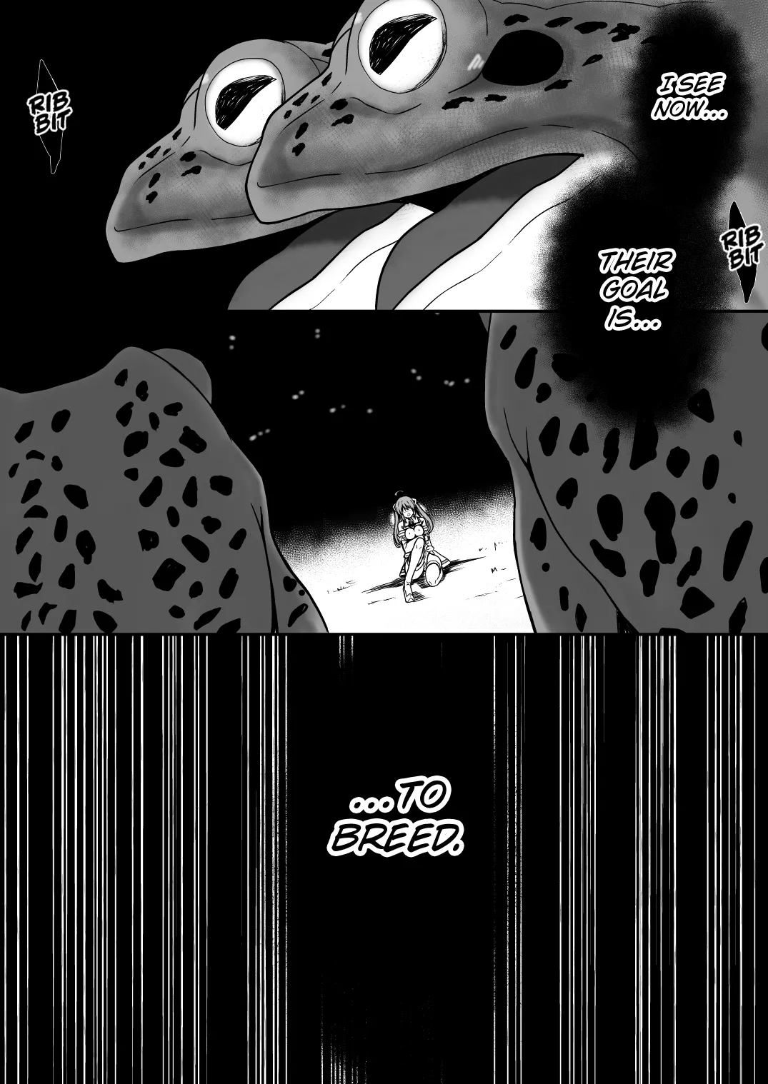 [Milk Dipper]Rankou Tenshi Lumiere ~Kaeru ni Okasare Naedoko ni Sareta Shoujo no Matsuro~[English] [Kuraudo] Page 20