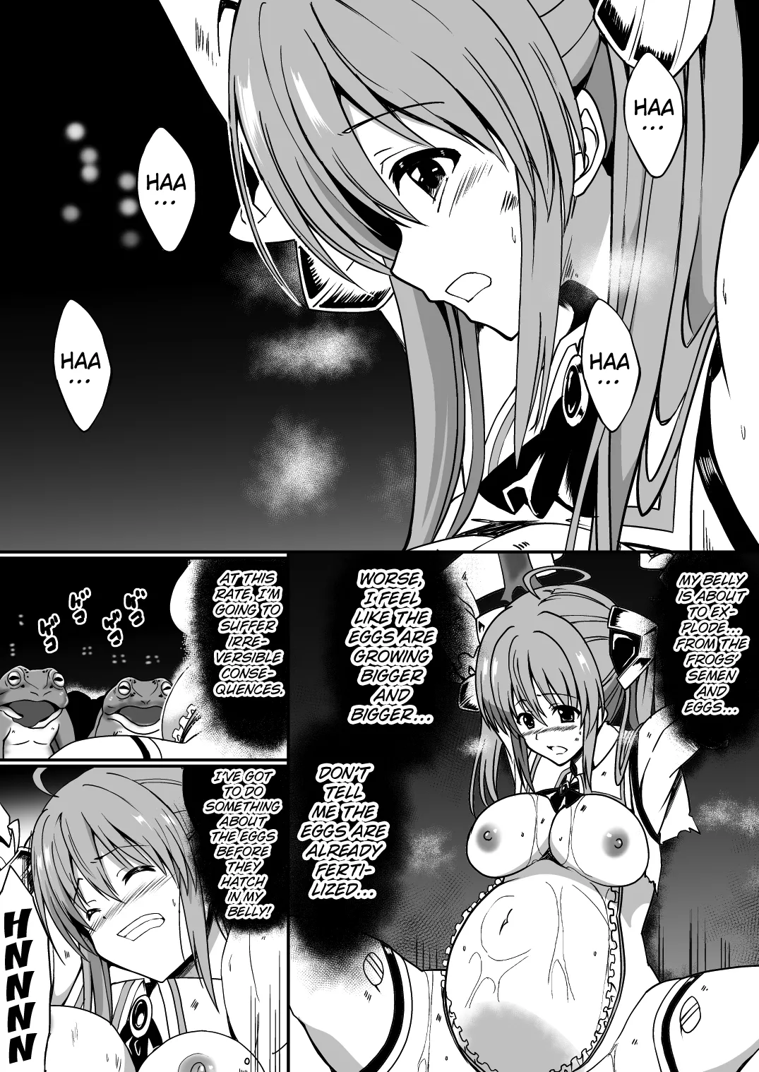 [Milk Dipper]Rankou Tenshi Lumiere ~Kaeru ni Okasare Naedoko ni Sareta Shoujo no Matsuro~[English] [Kuraudo] Page 27