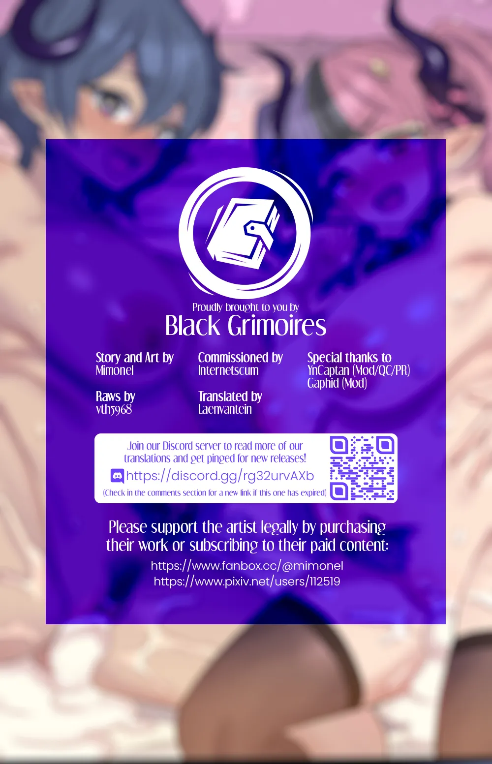 [Mimonel]W Succubus to Hatsujou All Night H | All-Night Sex with Two Horny Succubi[English] [Black Grimoires] Page 6