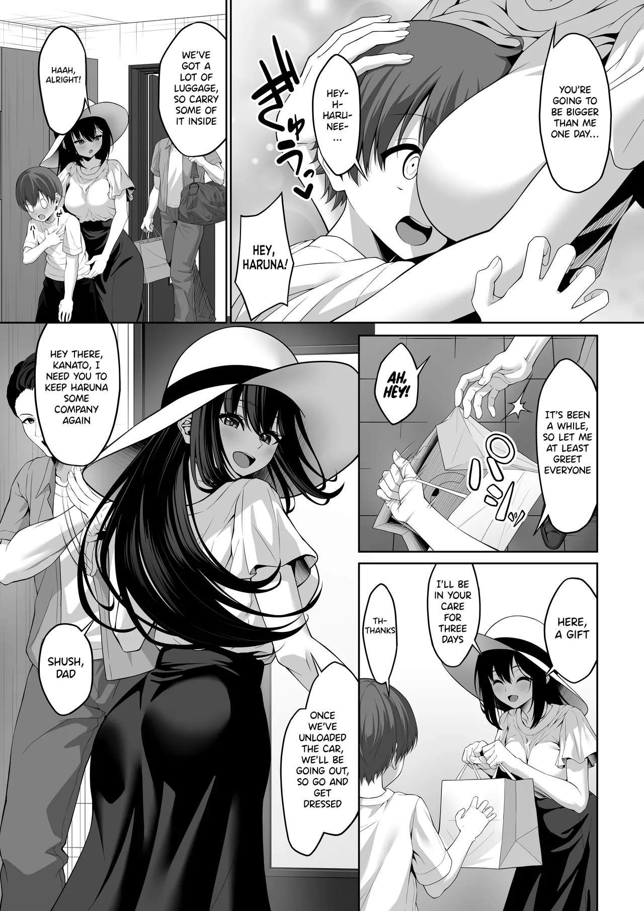 [Okashi Koujou]Itoko no Onee-chan ga Asobi ni Kuru Yatsu | That time when my cousin came over to play[English] [Tamamo] Page 4