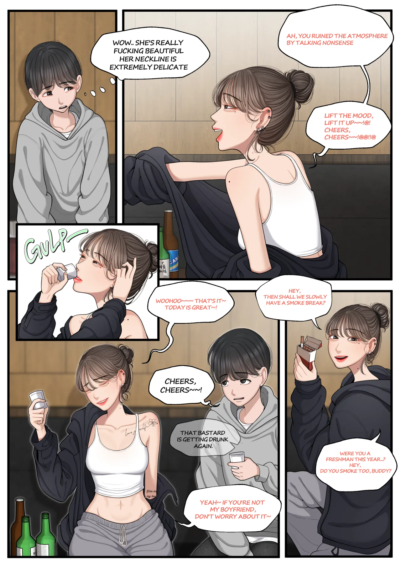 [OnThe]At a bar - Senior with a bad personality 1 & 2(English) Page 2
