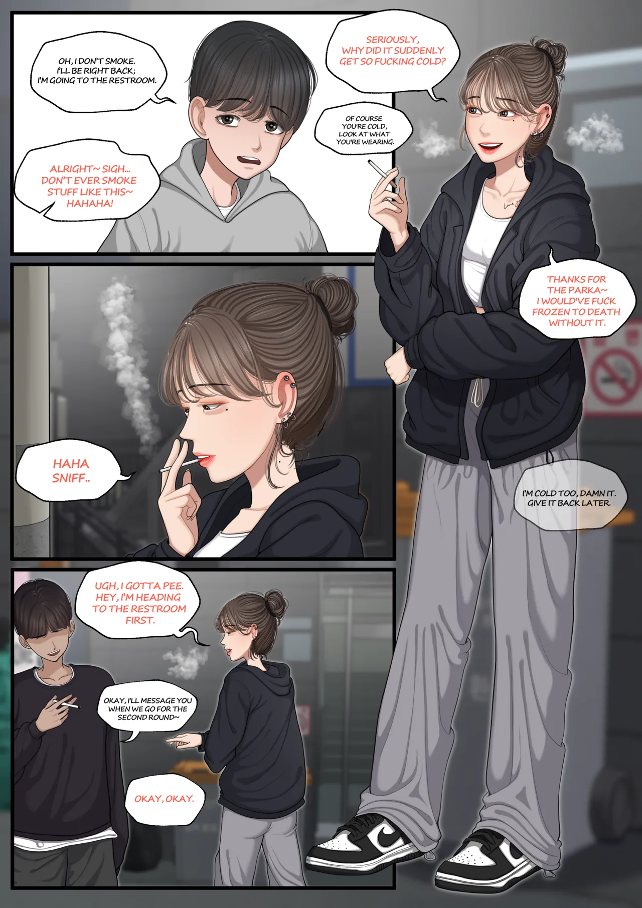 [OnThe]At a bar - Senior with a bad personality 1 & 2(English) Page 3
