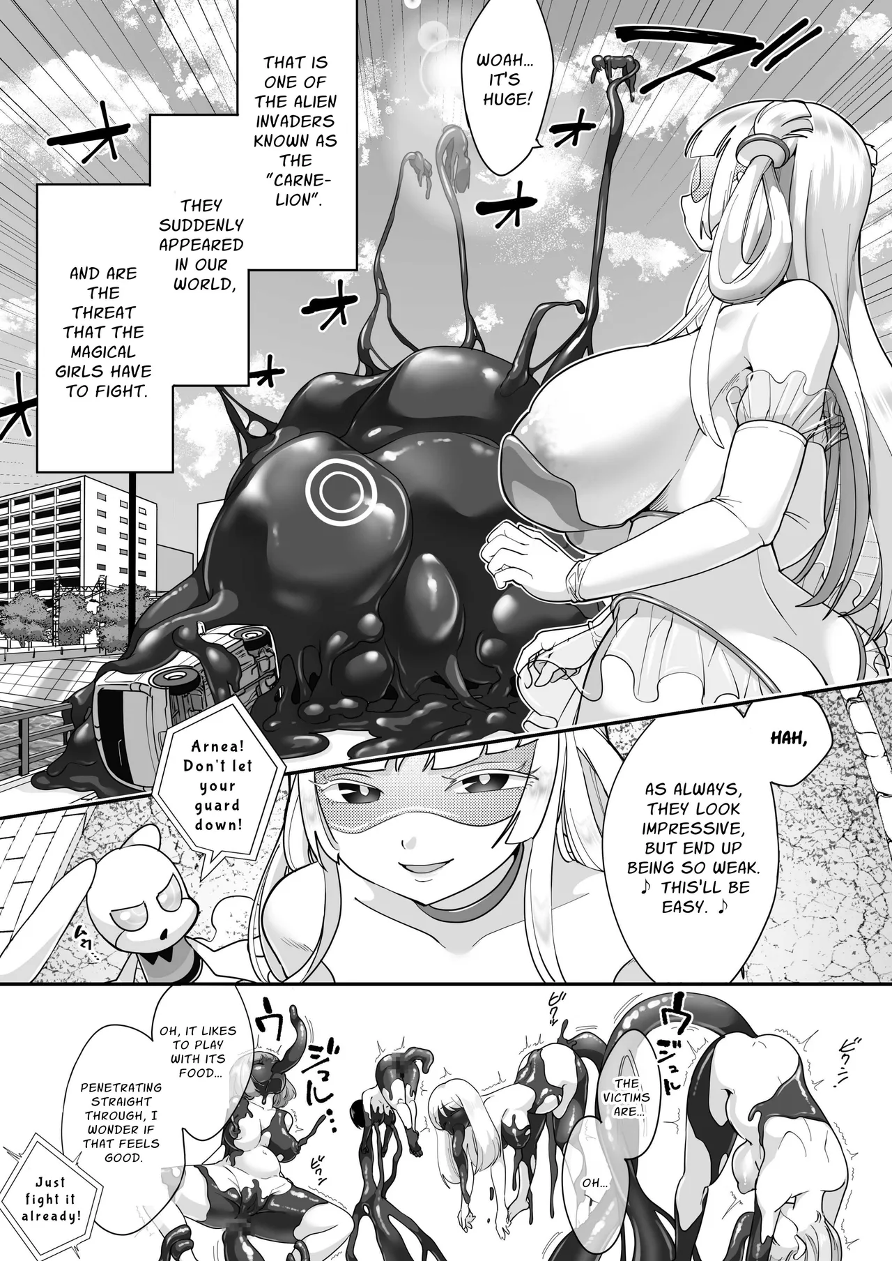 [Shimanami]AroThir Futanari Mahou Shoujo VS Rubber Doll[English] [Penguin Piper] [Digital] Page 11