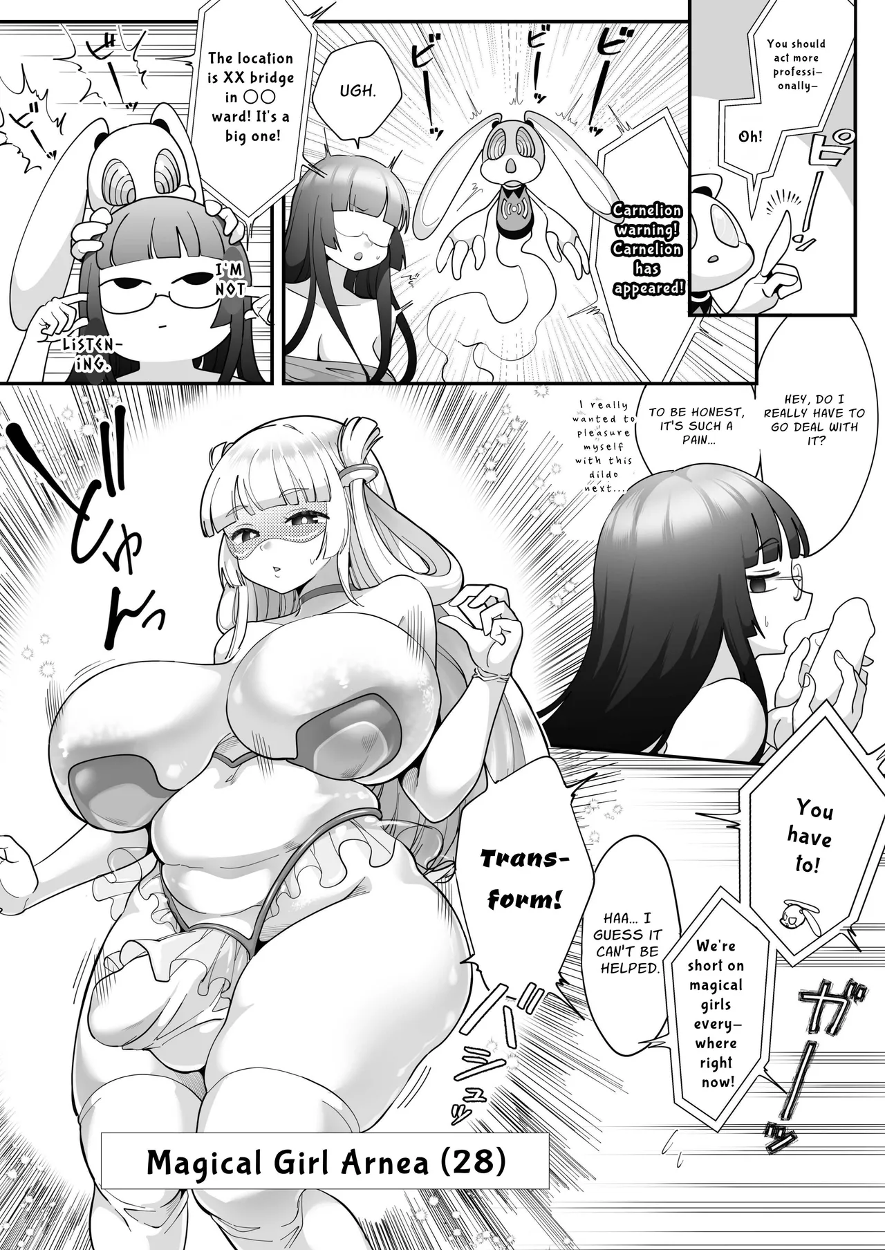 [Shimanami]AroThir Futanari Mahou Shoujo VS Rubber Doll[English] [Penguin Piper] [Digital] Page 8
