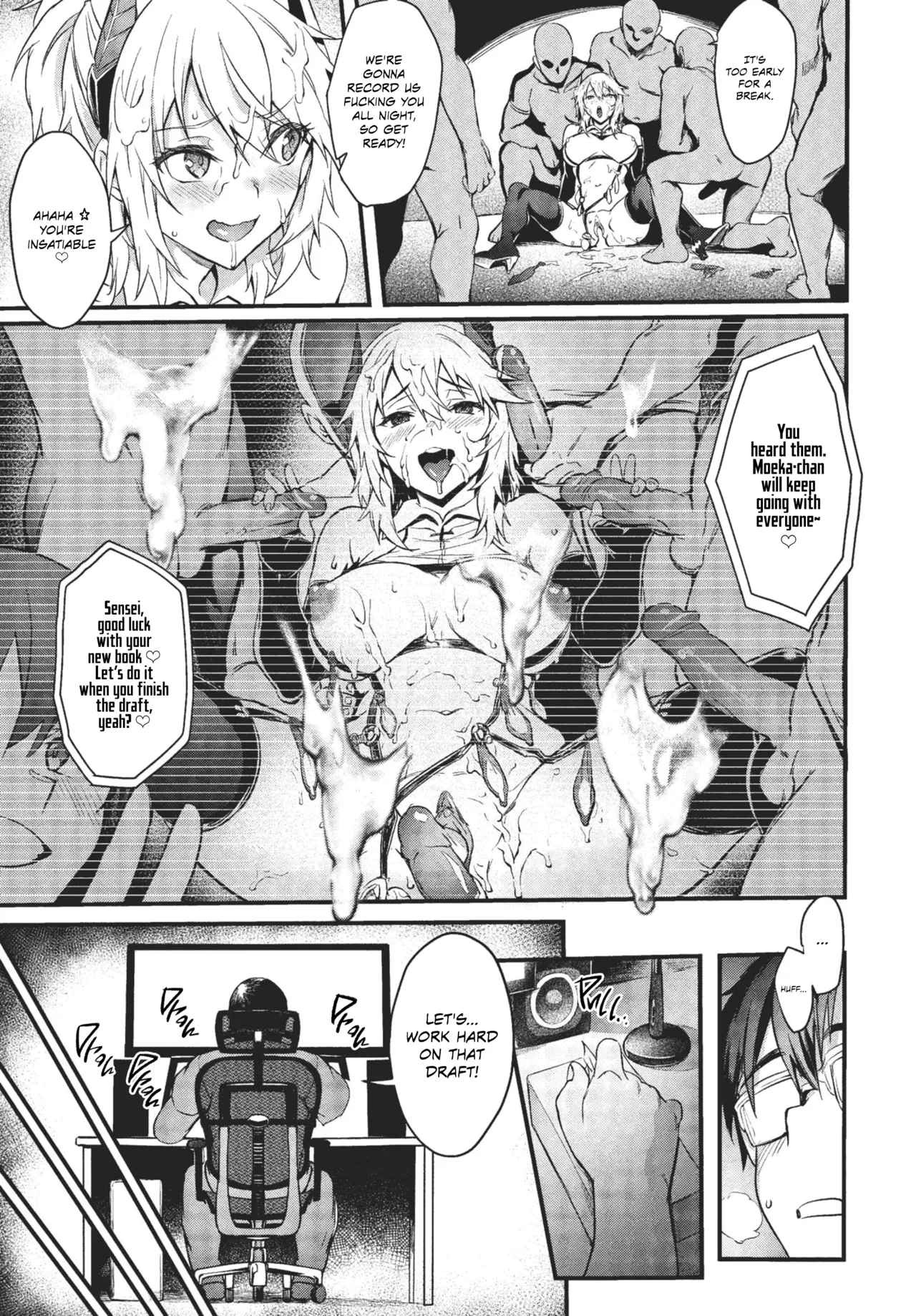 [Puyocha]Fanpakoraletter♥ | Fan Fucking Letter♥(COMIC BAVEL 2022-08) [English] [Omega Scans] [Digital] Page 27
