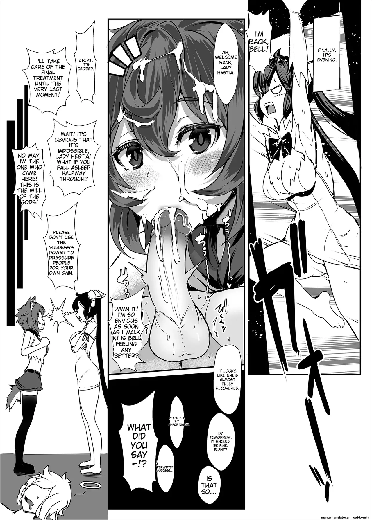[NOSEBLEED (Miyamoto Issa)]Welcom(Dungeon ni Deai o Motomeru no wa Machigatteiru Darou ka) [English] [Decensored] [Digital] Page 18