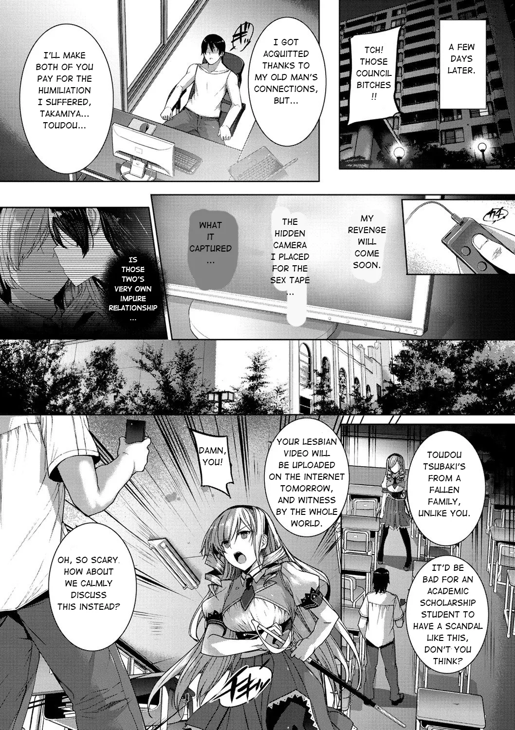 [Katsurai Yoshiaki]Choukyourankou(Kuro Haku BLACK Rubbers) [English] [Digital] Page 10