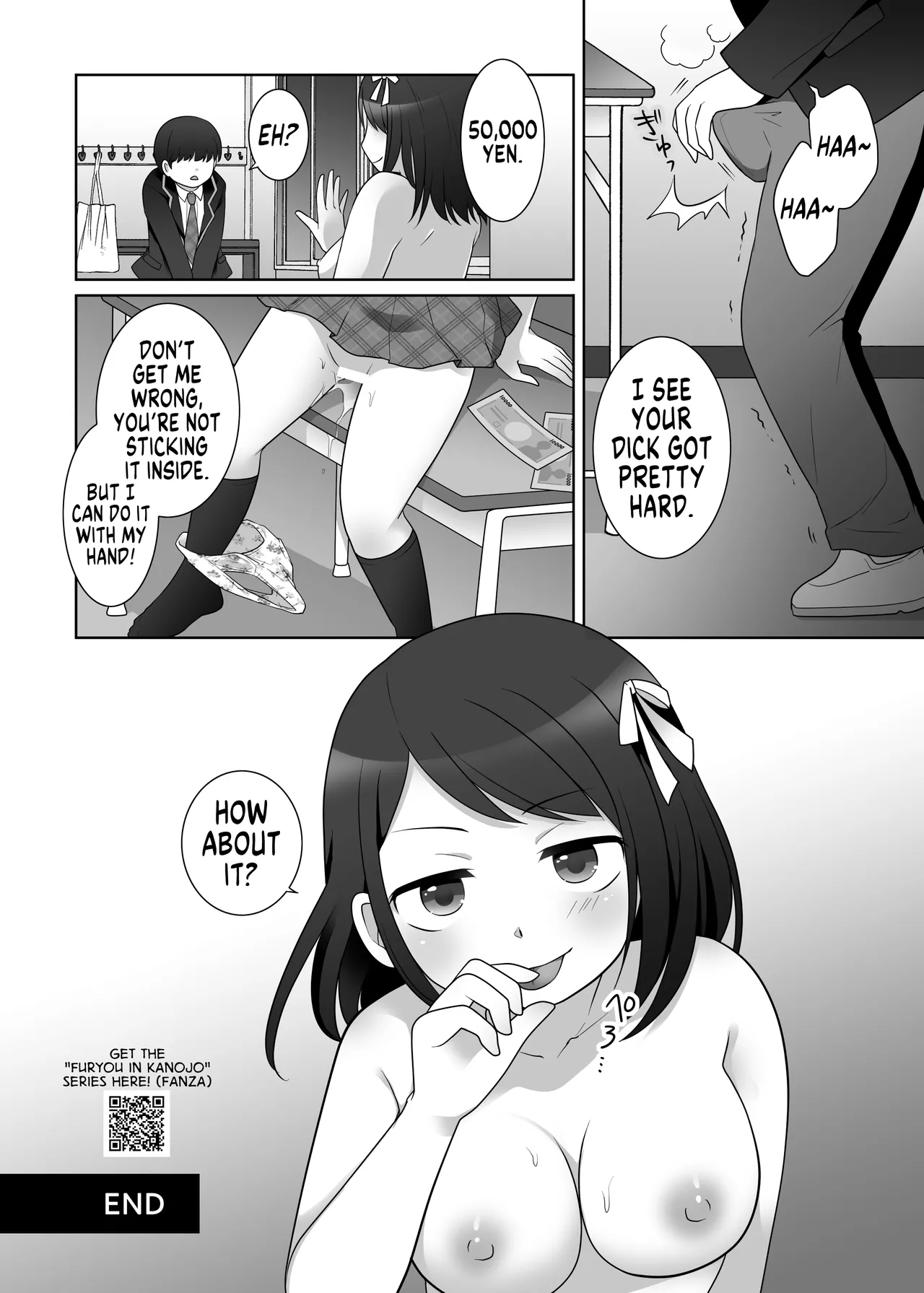 [Hyoui Lover (Kuratsuka Riko, Minaduki Nanana)]Furyou in Kanojo Zero(Hyoui Catalog ~Onna no Karada ga Nottorare Makuru Godou Hon~) [English] [GTF] Page 10