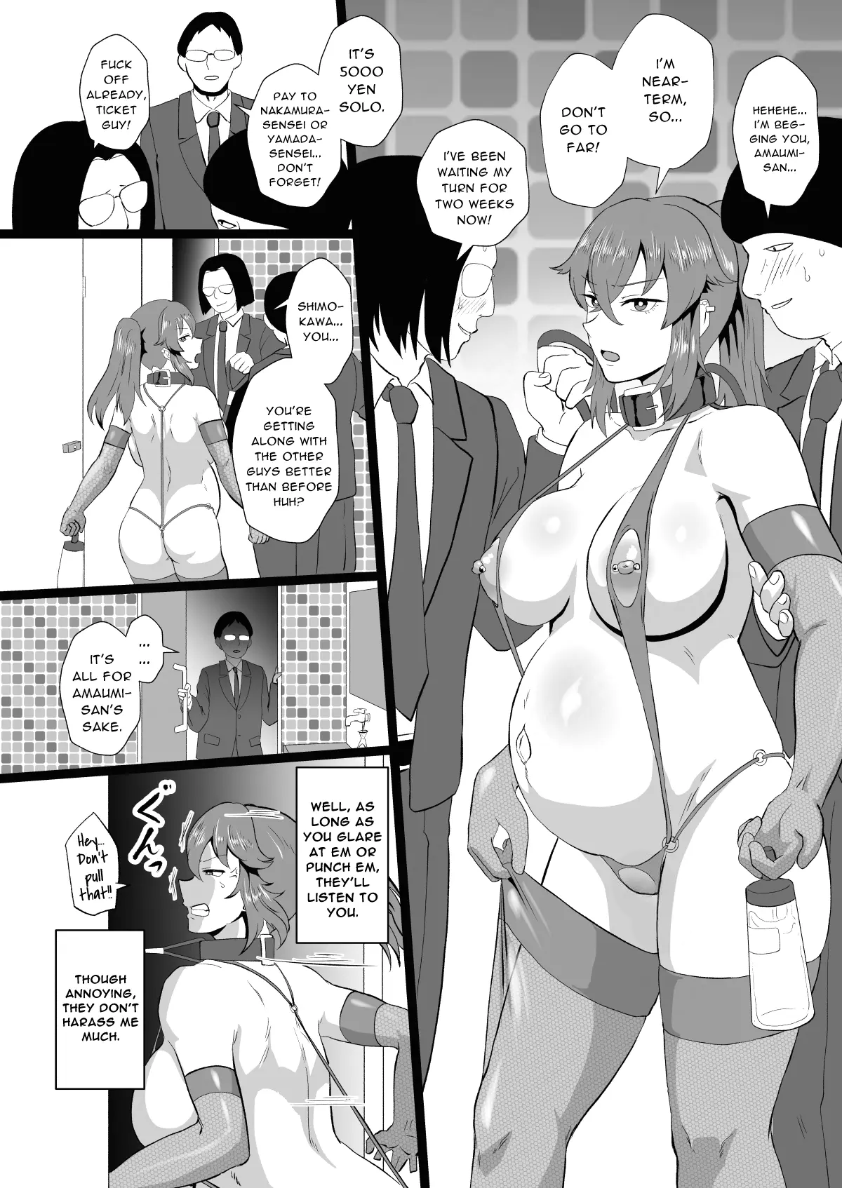 [Hotel Shikinseki (Protohotel)]"Ore, Nanka Okashii ka?" Amami Ryuuki wa Seito Shidouchuu! | "Am I Somehow Weird?" ※Amami Tatsuki is on Student Guidance![English] [Daddy Scan Me Harder!] [Decensored] [Digital] Page 35