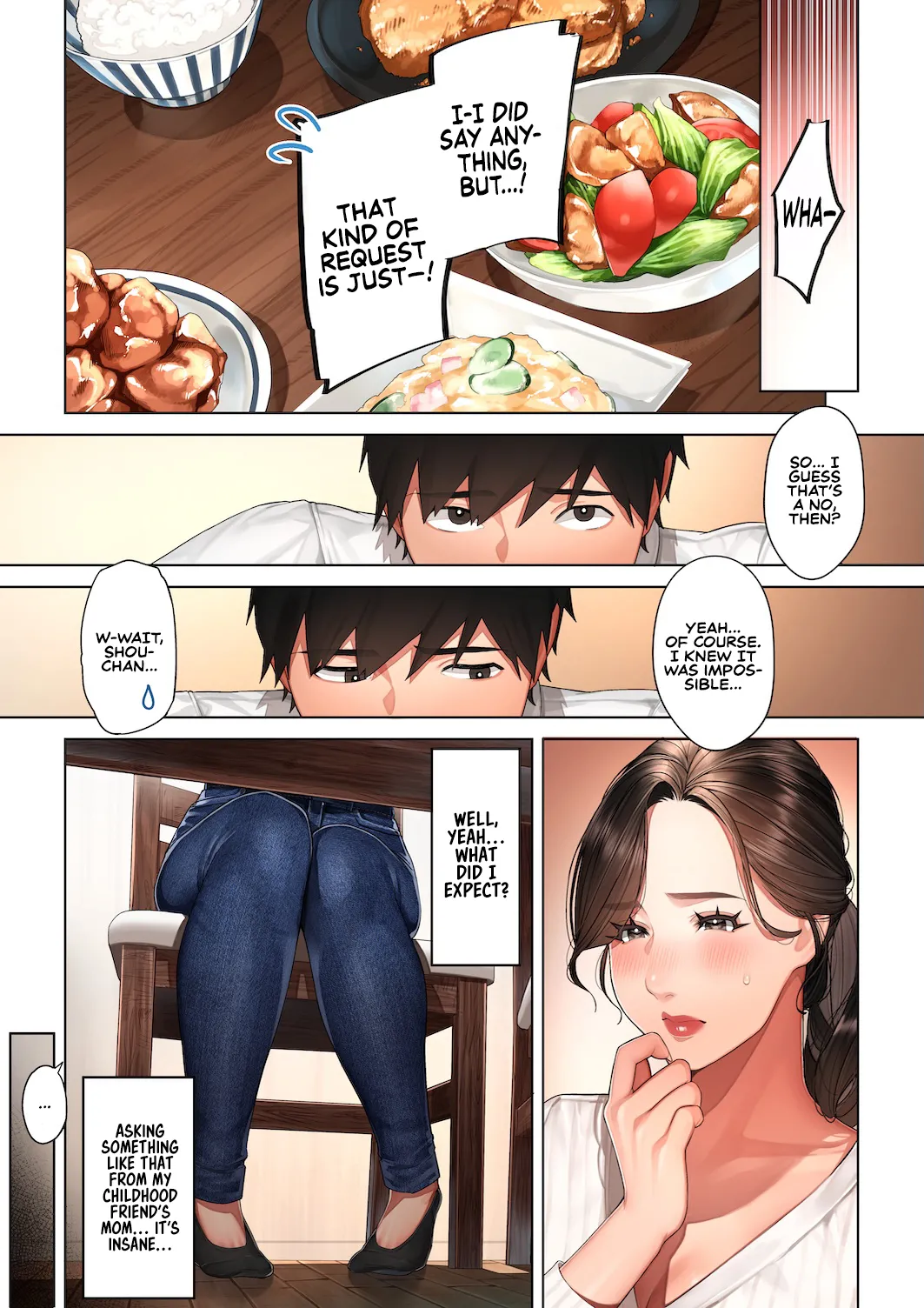 [Sakura no Tomoru Hi e]Kyouko-san wa Osananajimi no Okaa-san | Kyouko, the Mother of My Childhood Friend[English] [Sonarin迫] Page 10