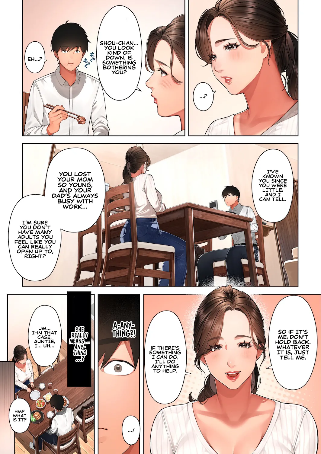 [Sakura no Tomoru Hi e]Kyouko-san wa Osananajimi no Okaa-san | Kyouko, the Mother of My Childhood Friend[English] [Sonarin迫] Page 8
