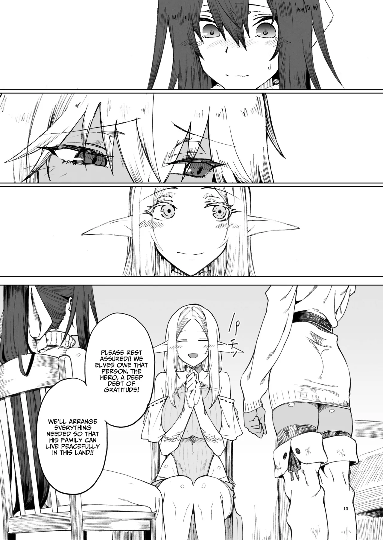 [Gatakomanchi (Komagata)]Isekai Mesu Yuusha 4[English] [Digital] Page 13