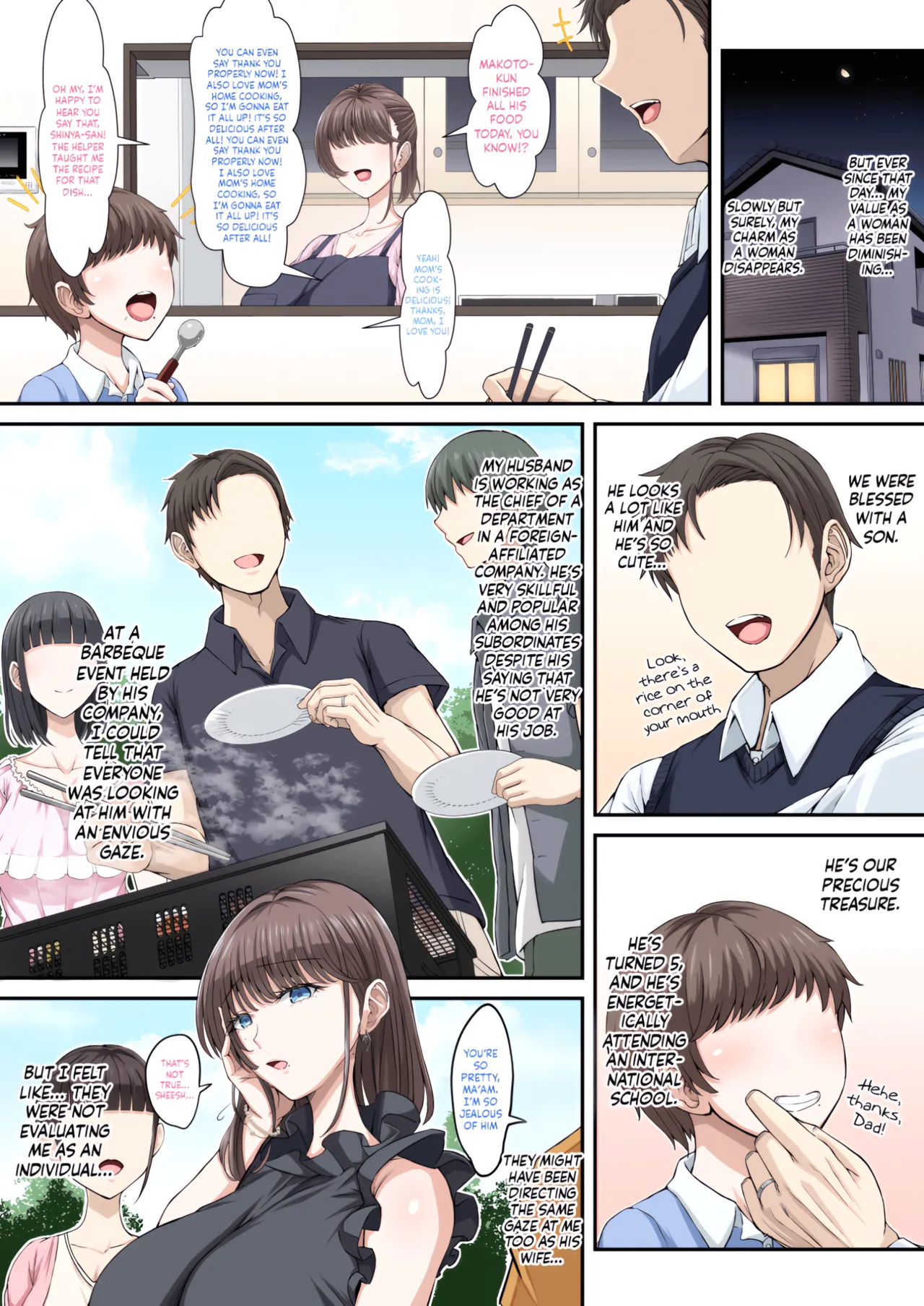 [X∞MODEL (Nishiki Ai)]Black Fall -The Housewife Falls To Darkness-[English] {Doujins.com} [Digital] Page 4
