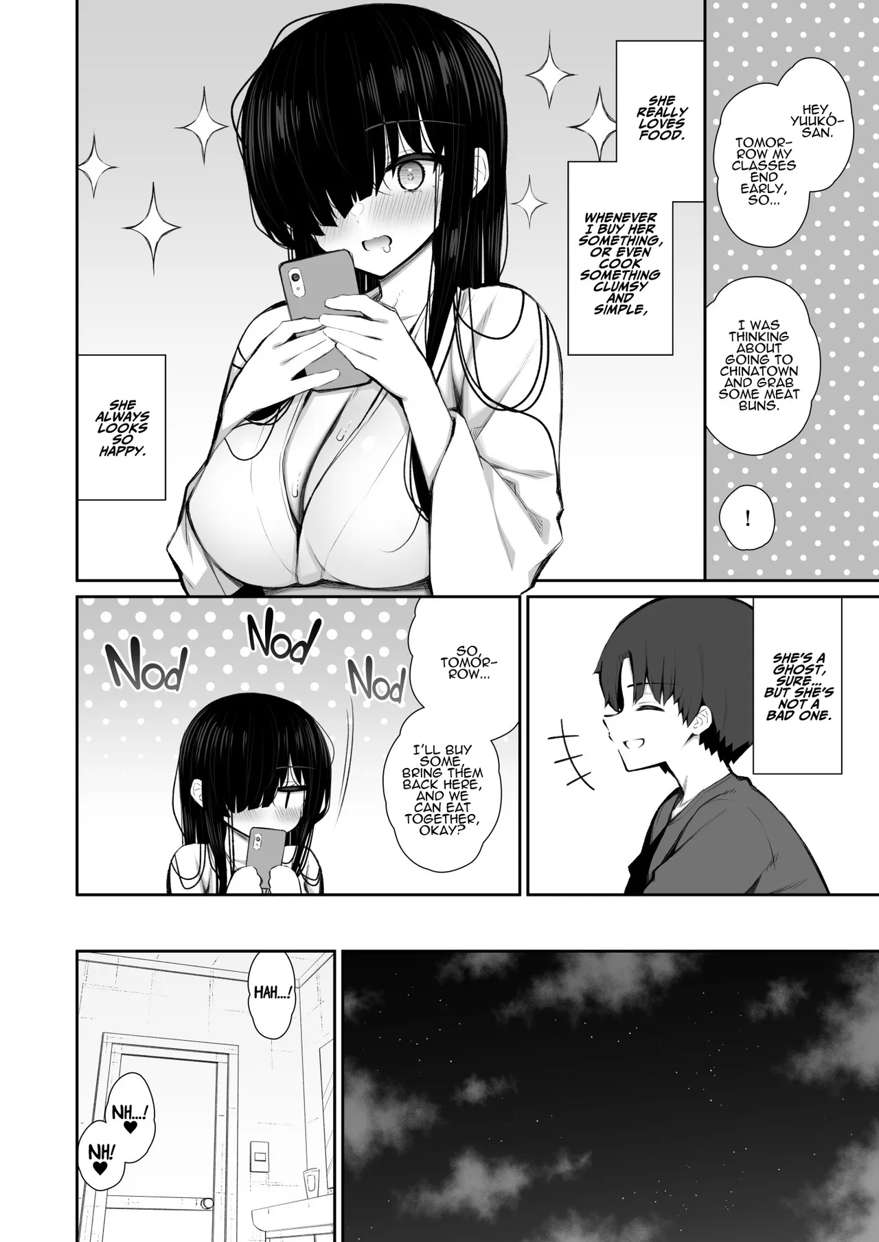[Izure]Katte ni Sumitsuiteru InCha Yuurei no Karada o Suki Katte suru Hanashi 3 | Have Your Way With The Freeloading Gloomy Ghost Woman 3[English] [ADTL] Page 5