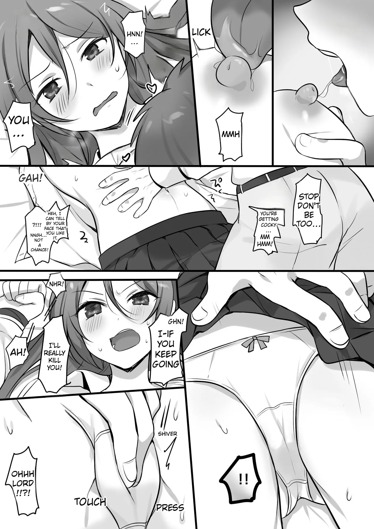 [Fafafalabel (Hiiragi Popura)]I Tried Giving a Sensual Massage to My Older Sister, Who’s Ranked #2 Nationwide in Karate - Ready to Be Killed for It.[English] [Comics Enjoyer] Page 12