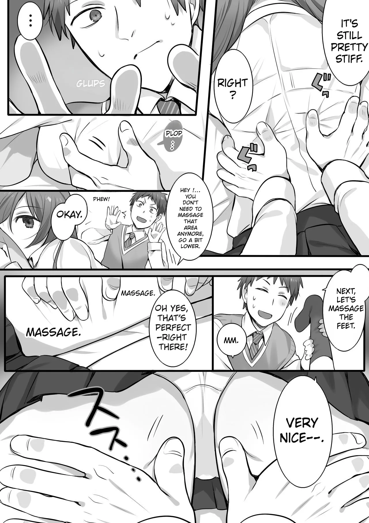 [Fafafalabel (Hiiragi Popura)]I Tried Giving a Sensual Massage to My Older Sister, Who’s Ranked #2 Nationwide in Karate - Ready to Be Killed for It.[English] [Comics Enjoyer] Page 7