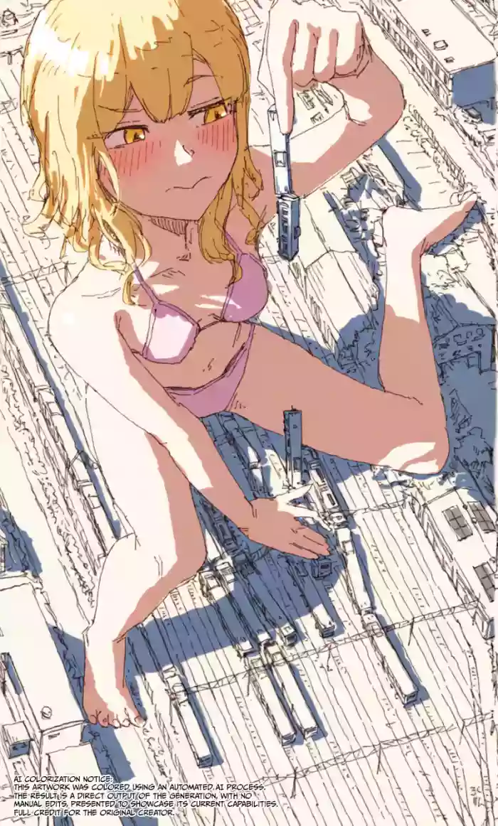 [rock_suno]Giantess - Pixiv Request[English] [AI Colored]