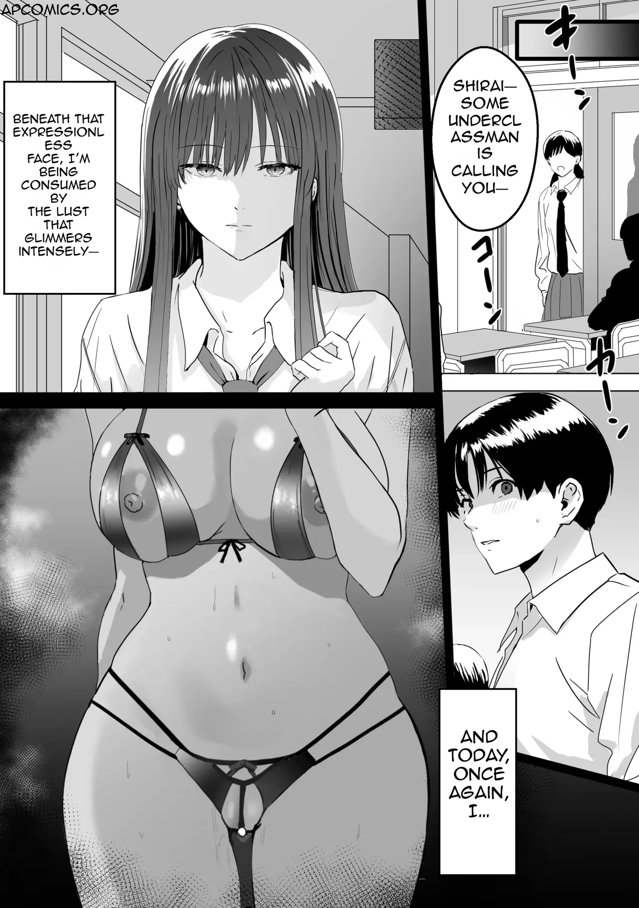 [Oburigakko]Metsuki no Warui Kidaruge na Kouhai ni Shiboritorareru | Squeezed Up By My Junior Girl Who Is Gloomy[English] [Digital] Page 46