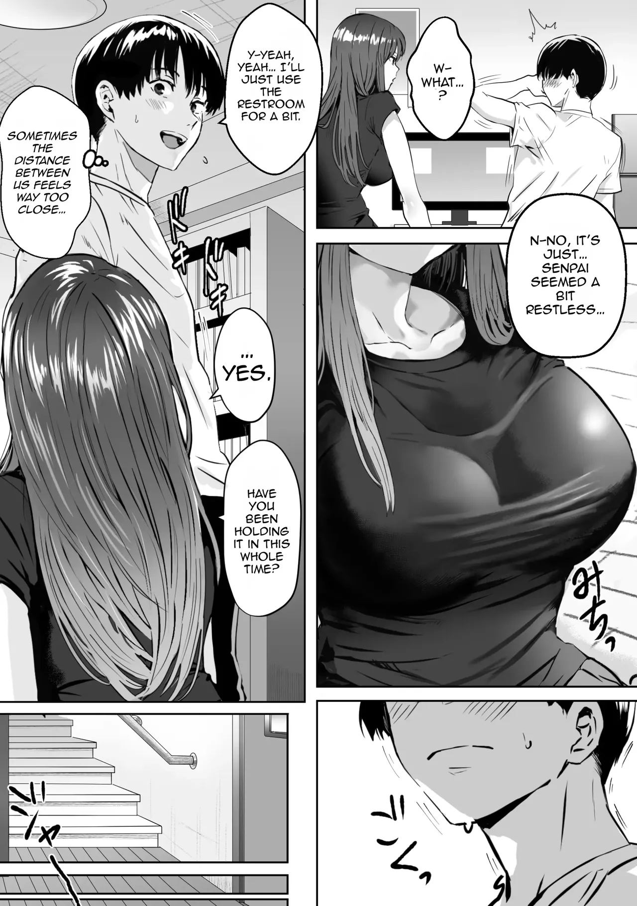 [Oburigakko]Metsuki no Warui Kidaruge na Kouhai ni Shiboritorareru | Squeezed Up By My Junior Girl Who Is Gloomy[English] [Digital] Page 6