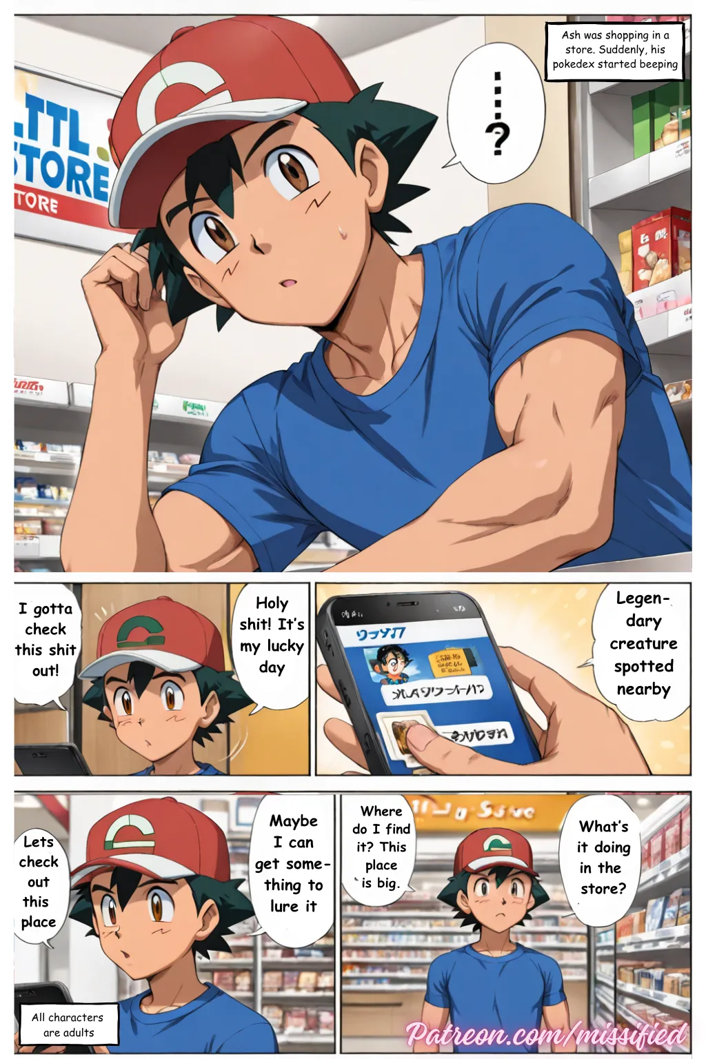 [Missified]Ashey's Evolution - Chapter 1, 2 & 3(Pokémon) [ai generated] [Digital] Page 2