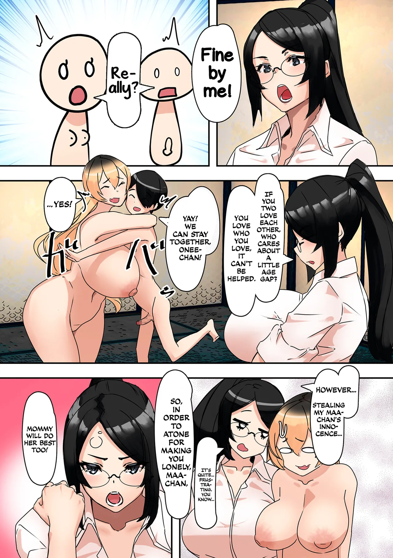 [UC]Onee-Chan wo Hirottara… | Picking up a Discarded Onee-Chan…(Mama Hame!) [English] [Tabunne Scans] [Digital] Page 18