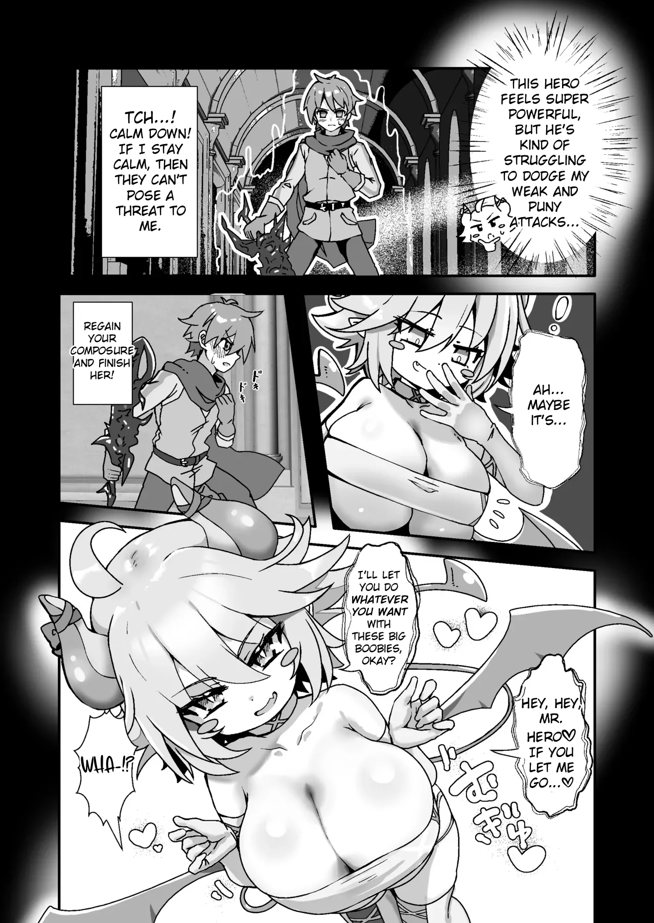 [FAP Seisakusho (Takimoto Yukari)]Paizuri Sakusei Gakari in Maoujou | The Paizuri Extracting Officer in the Demon King's Castle(Monster Girl Quest!) [English] [Digital] Page 5