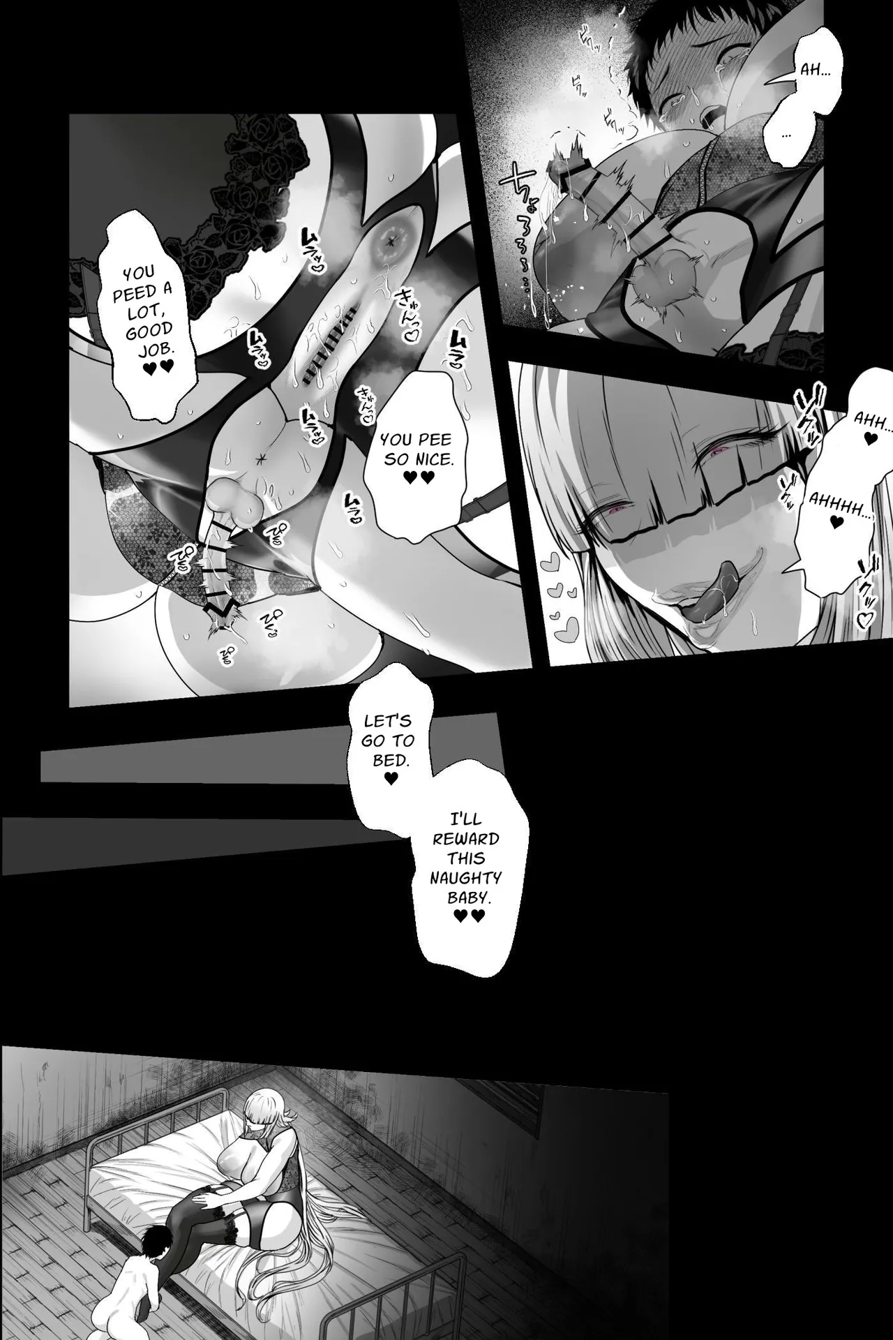 [Ginshio Honpo (Ginen)]Yabai Onna ni Kankin sareta Boku ~Aka-chan Seidorei ni Natte Songen o Hakai sareru~ | Confined by a Crazy Woman ~Your Dignity is Destroyed~[English] [sakurei] Page 31